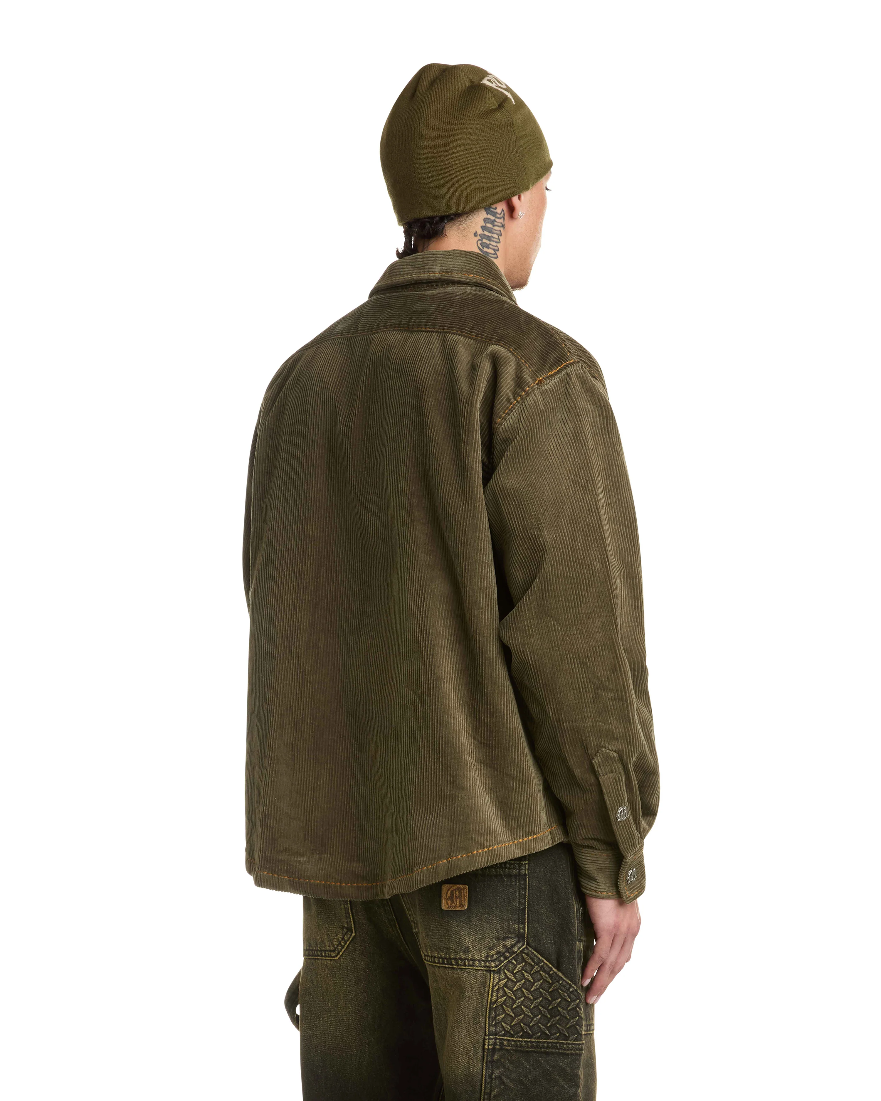 CORDUROY BUTTON-UP SHIRT - Image 4