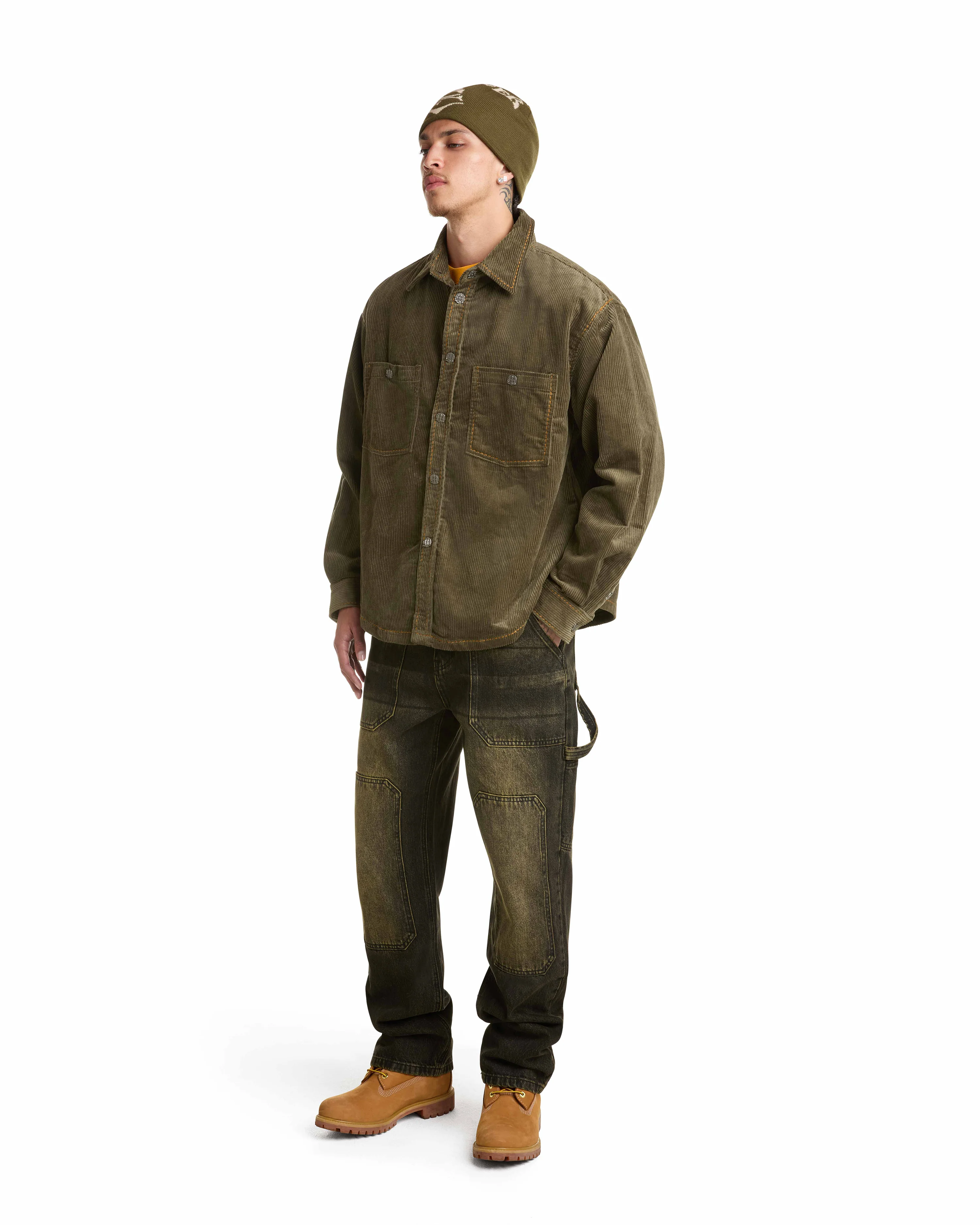 CORDUROY BUTTON-UP SHIRT - Image 5