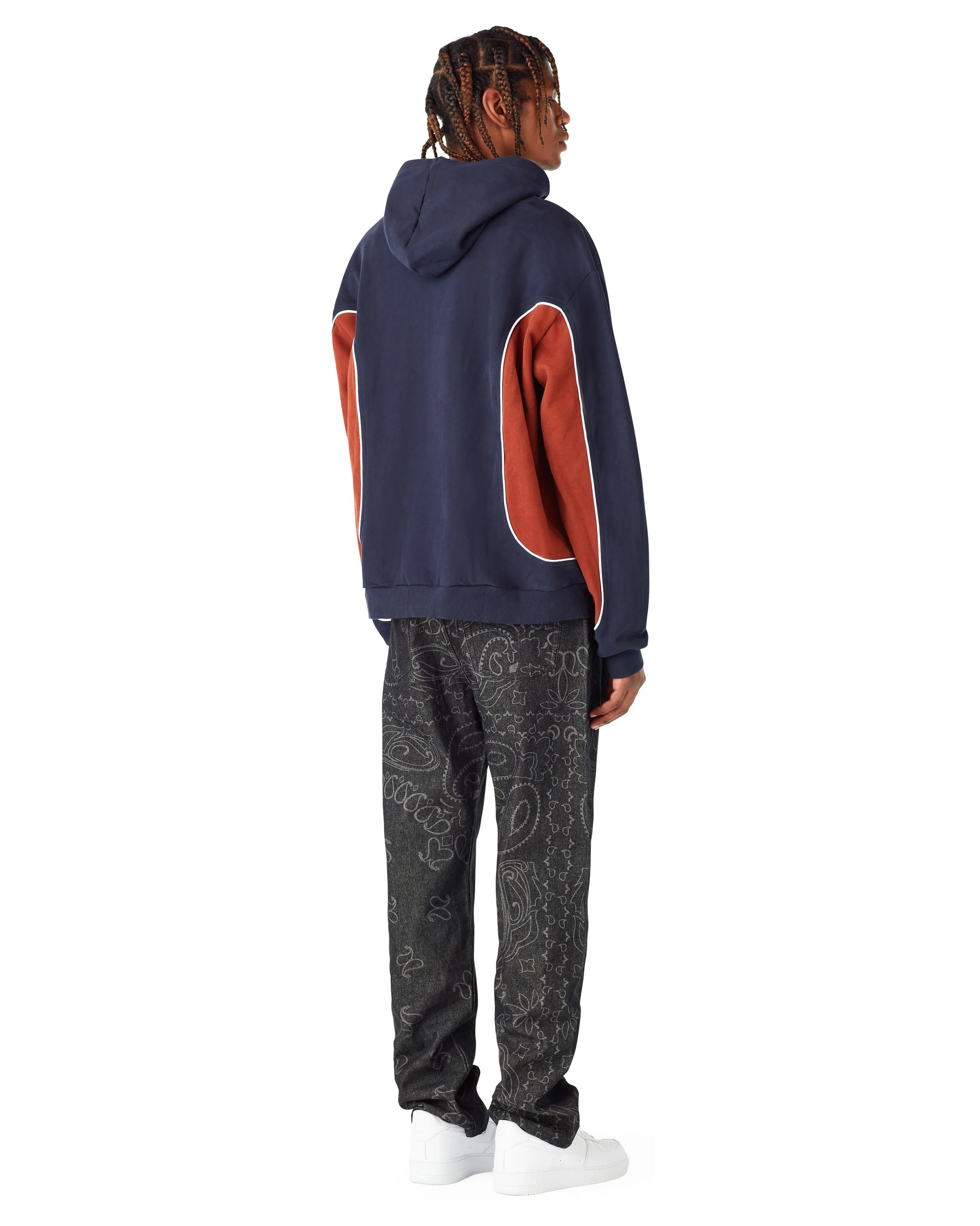 MENACE CORPORATION LOGO PANEL HOODIE - Image 7
