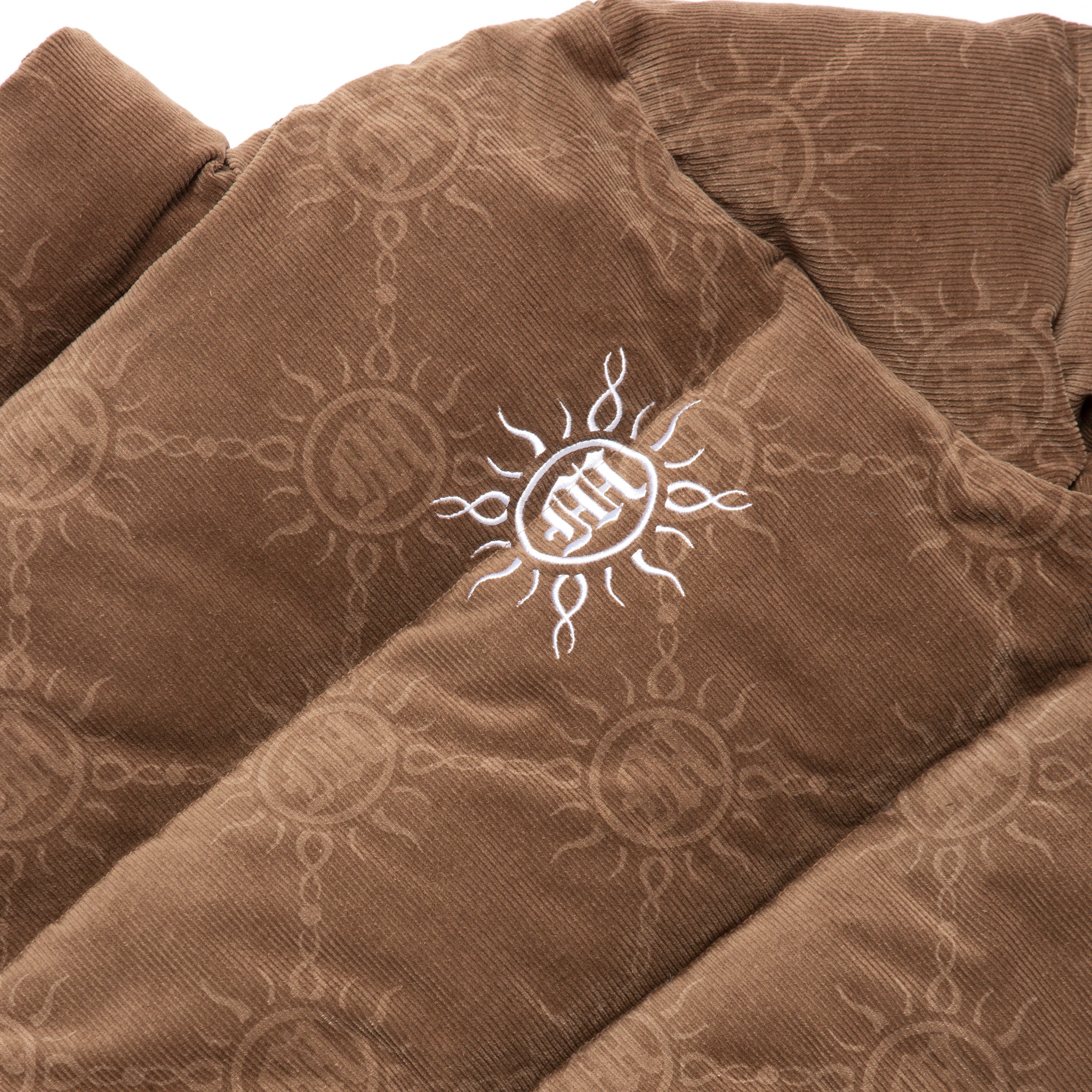 MONOGRAM CORDUROY PUFFER JACKET - Image 3