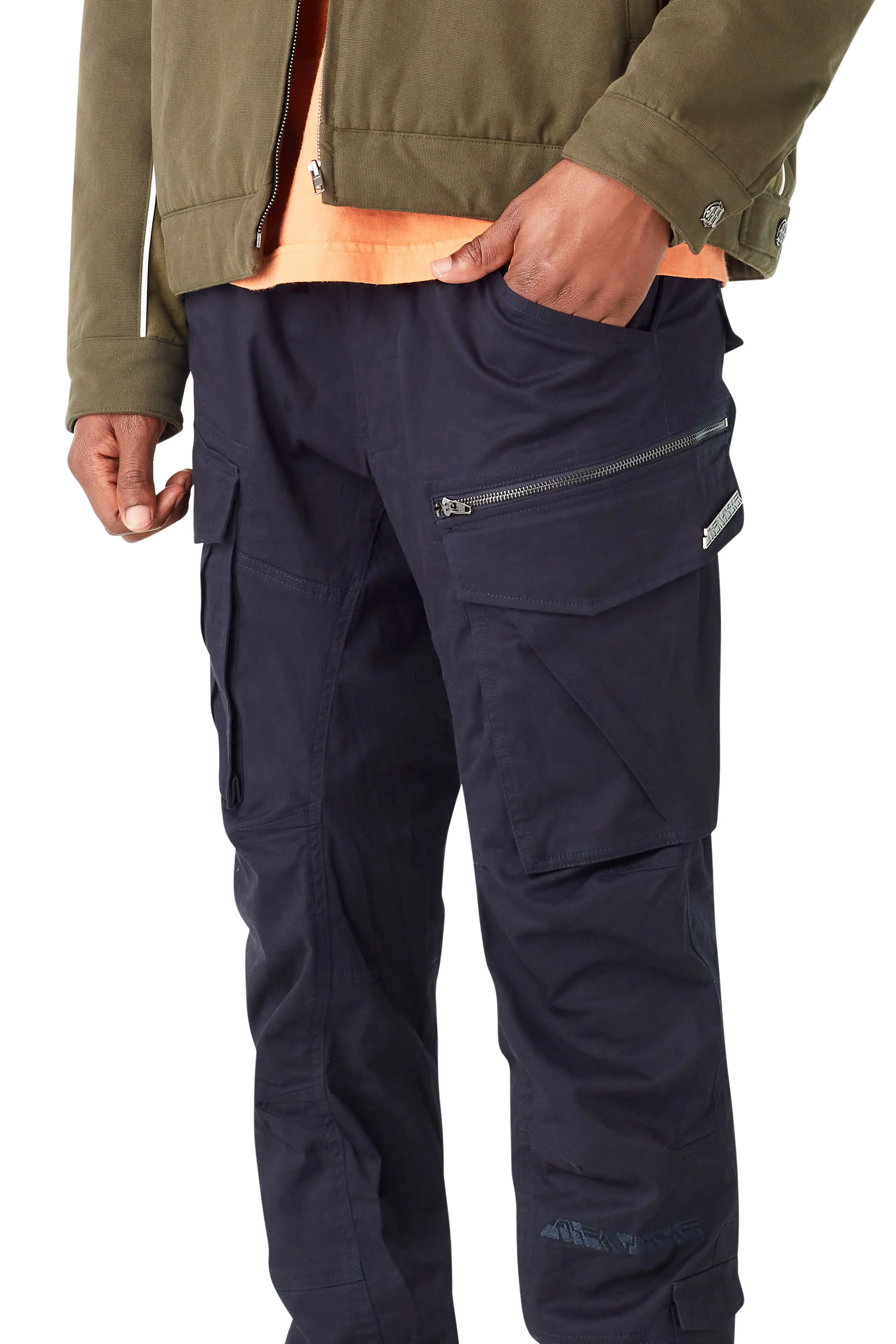 MENACE CORPORATION COTTON TWILL CARGO PANTS - Image 4