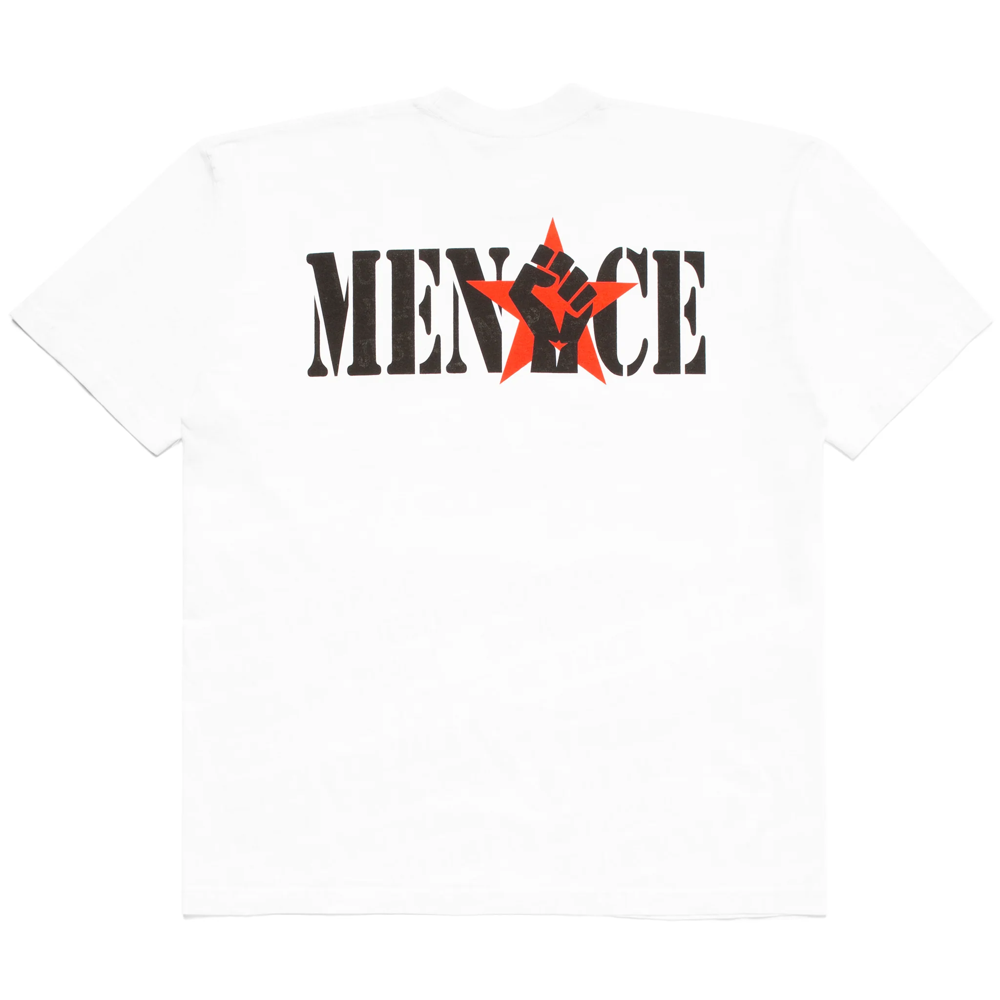 NO JUSTICE NO PEACE UV REACTIVE PRINT T-SHIRT