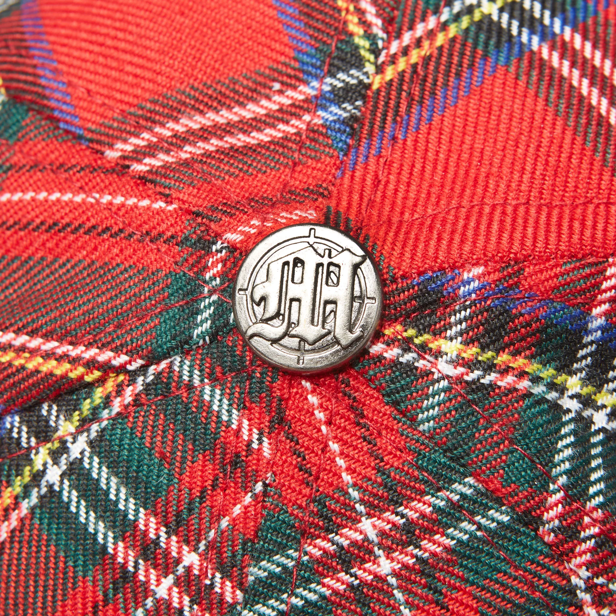 PLAID LOGO CAP - Image 3