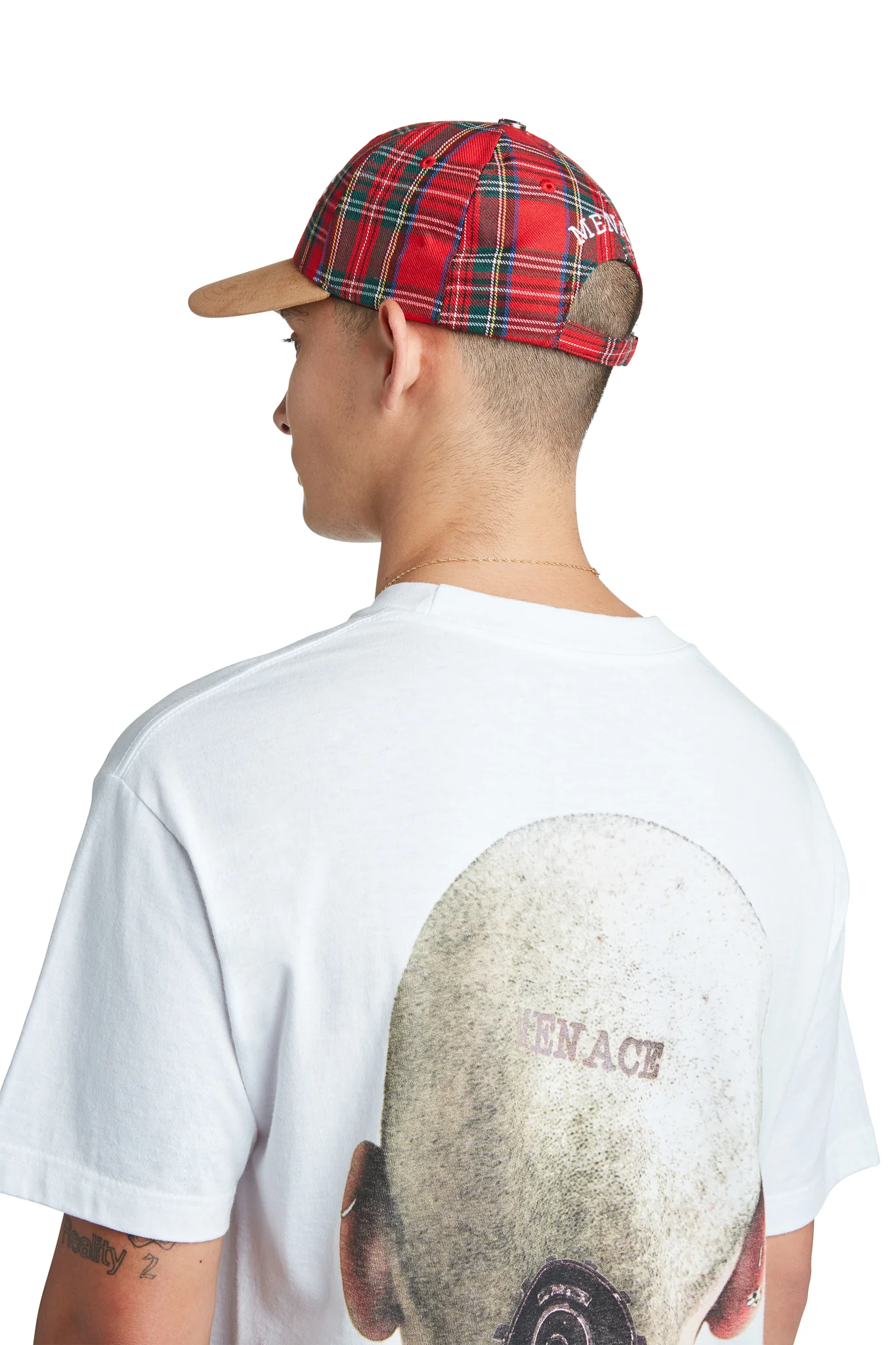 PLAID LOGO CAP - Image 5