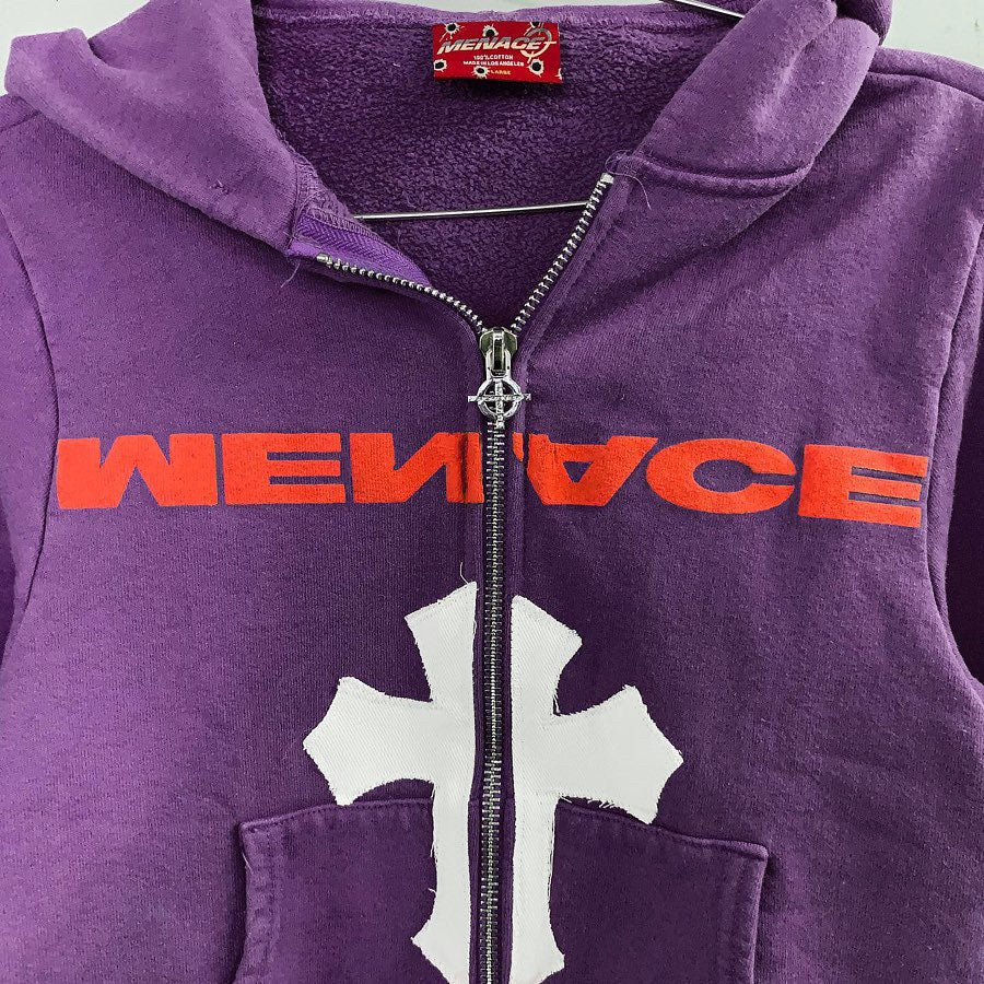 NO ONE IN THE WORLD OWES YOU SHIT ZIP-UP HOODIE - Image 3