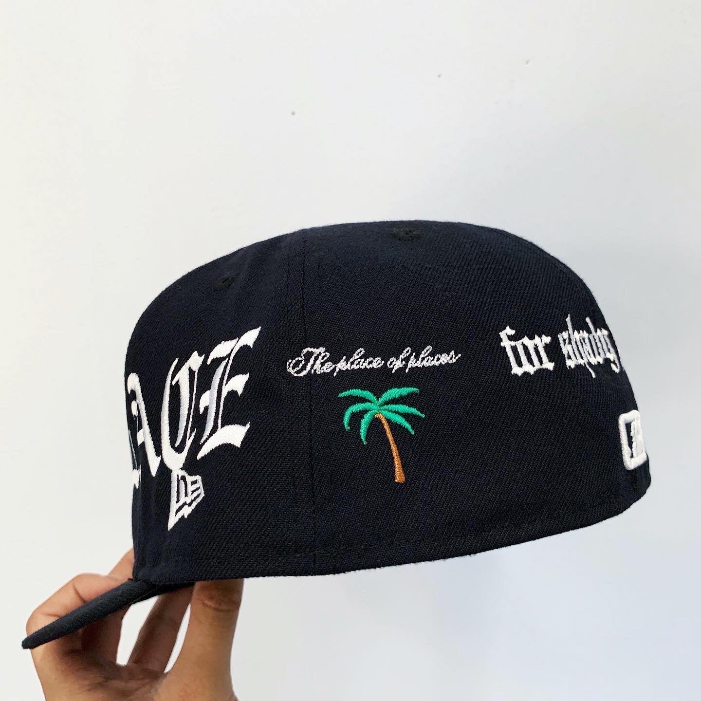 A SUNNY PLACE FOR SHADY PEOPLE FITTED CAP - Image 6