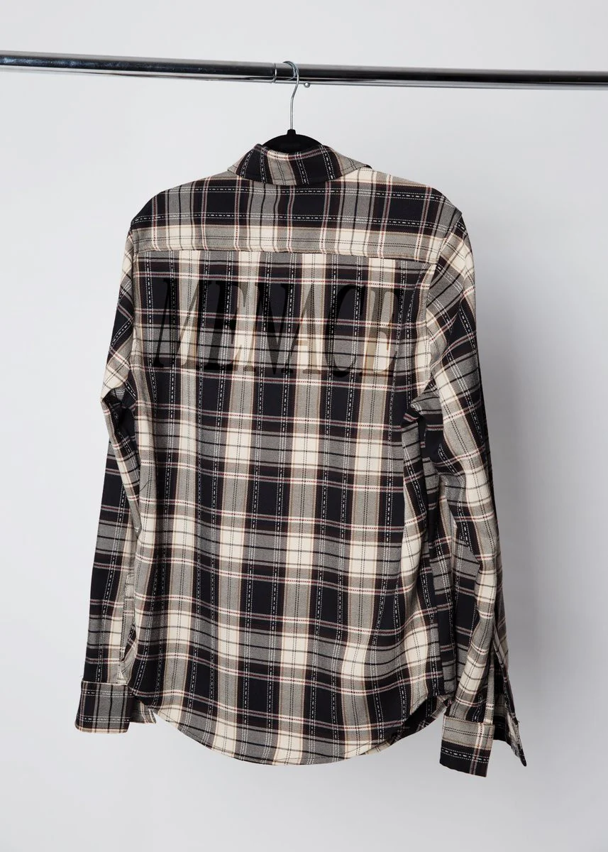 MULTI-PLAID FLANNEL BUTTON-UP - Image 4
