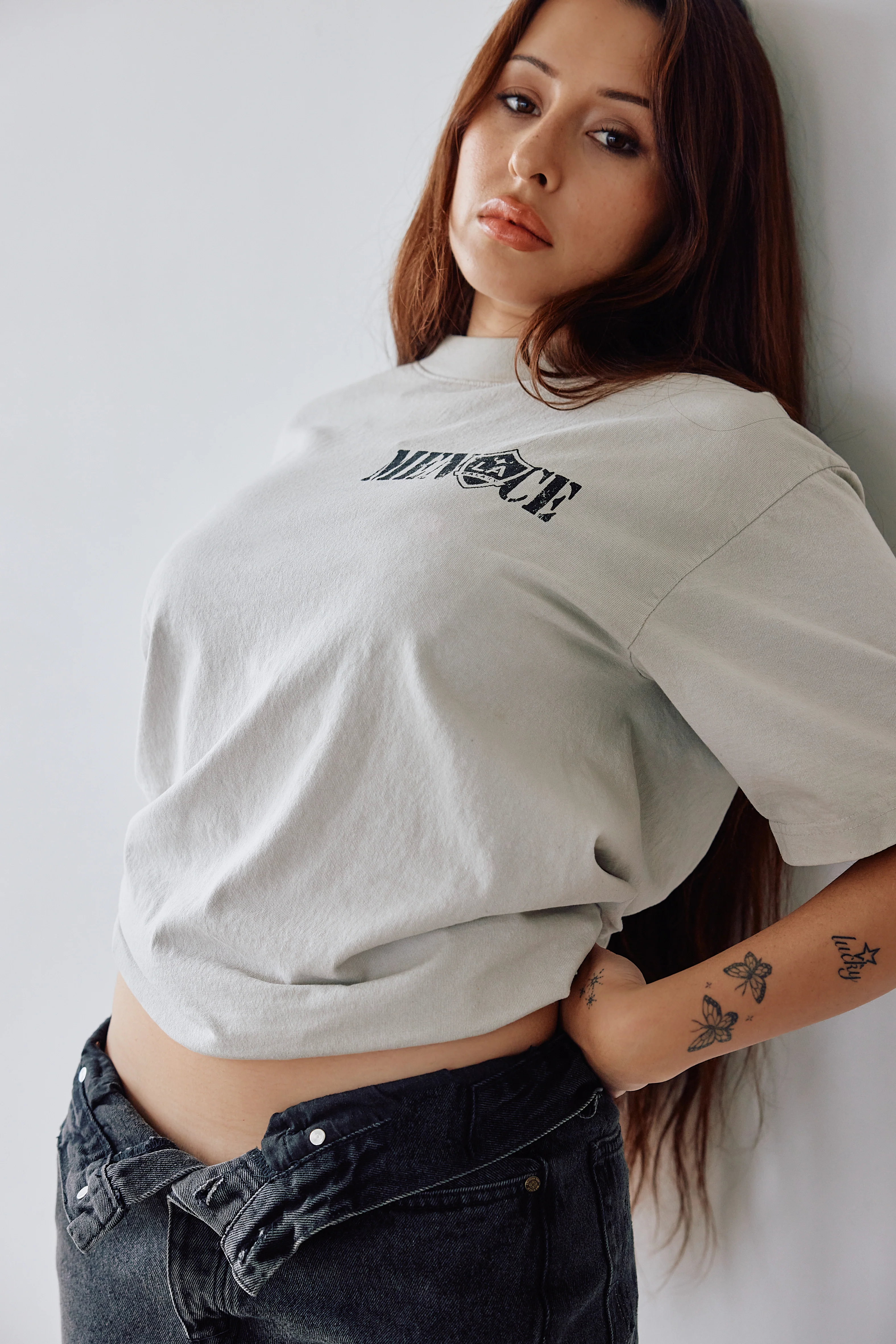 GALAXY OVERWASHED LOGO T-SHIRT (PIGMENT-SPRAYED SEAMS) - Image 7