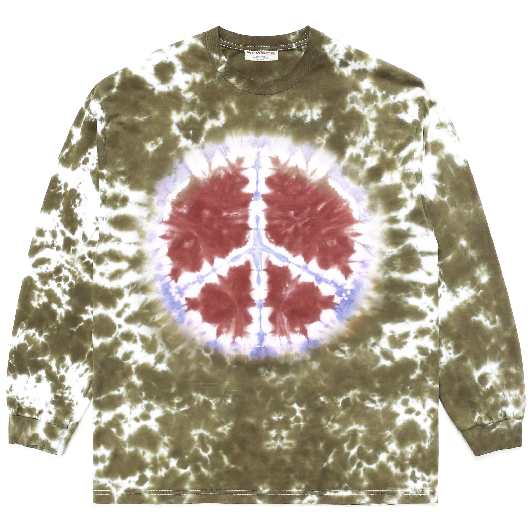 PEACE TIE-DYE LONGSLEEVE