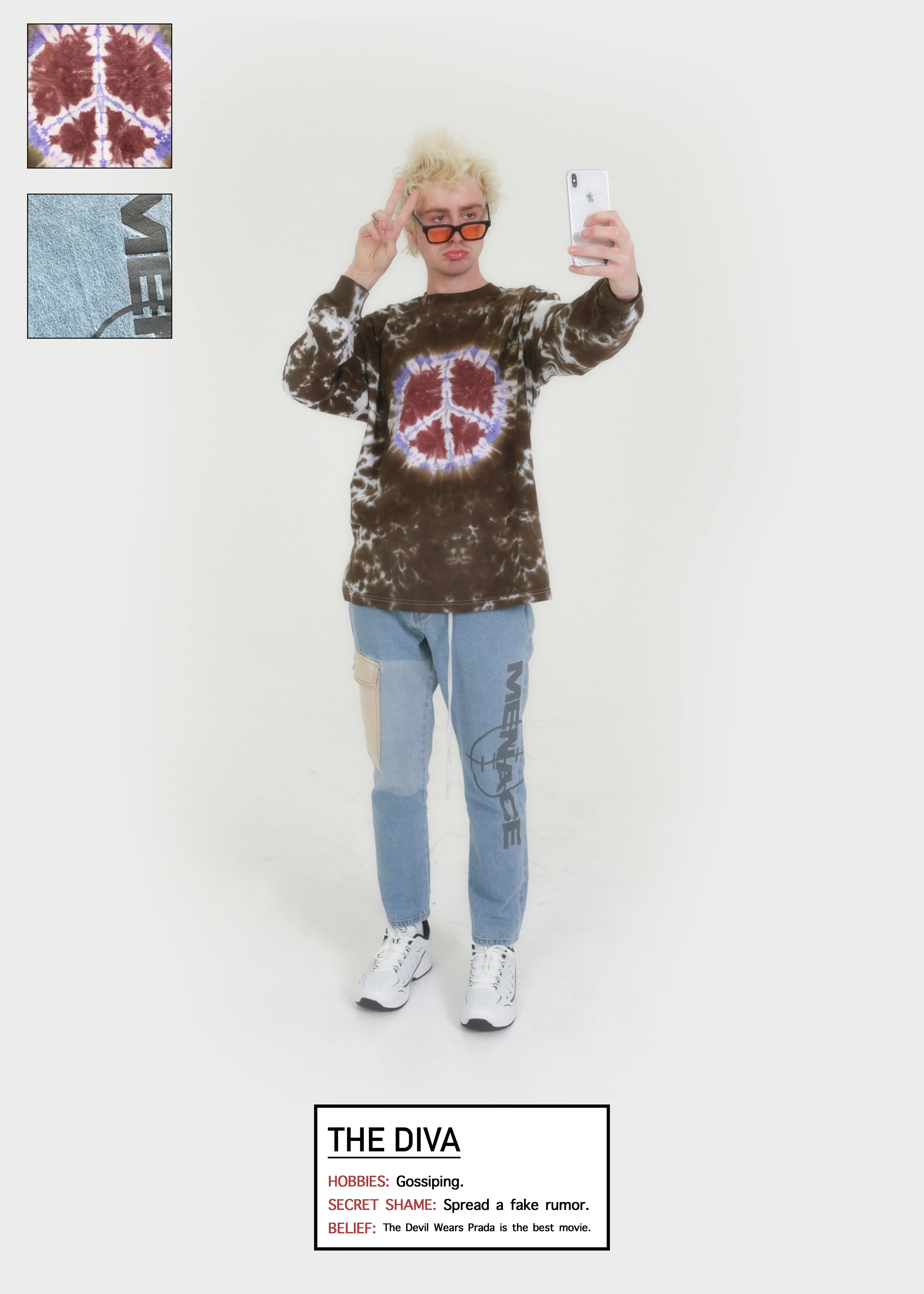 PEACE TIE-DYE LONGSLEEVE - Image 5