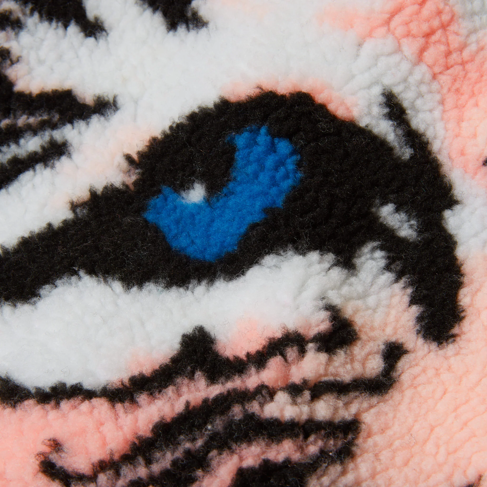 PINK TIGER SHERPA FLEECE ZIP-UP JACKET - Image 3