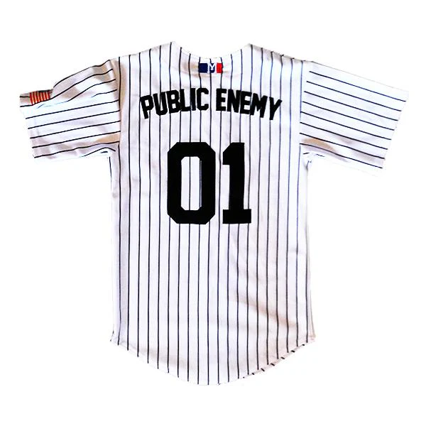 PUBLIC ENEMY BASEBALL JERSEY