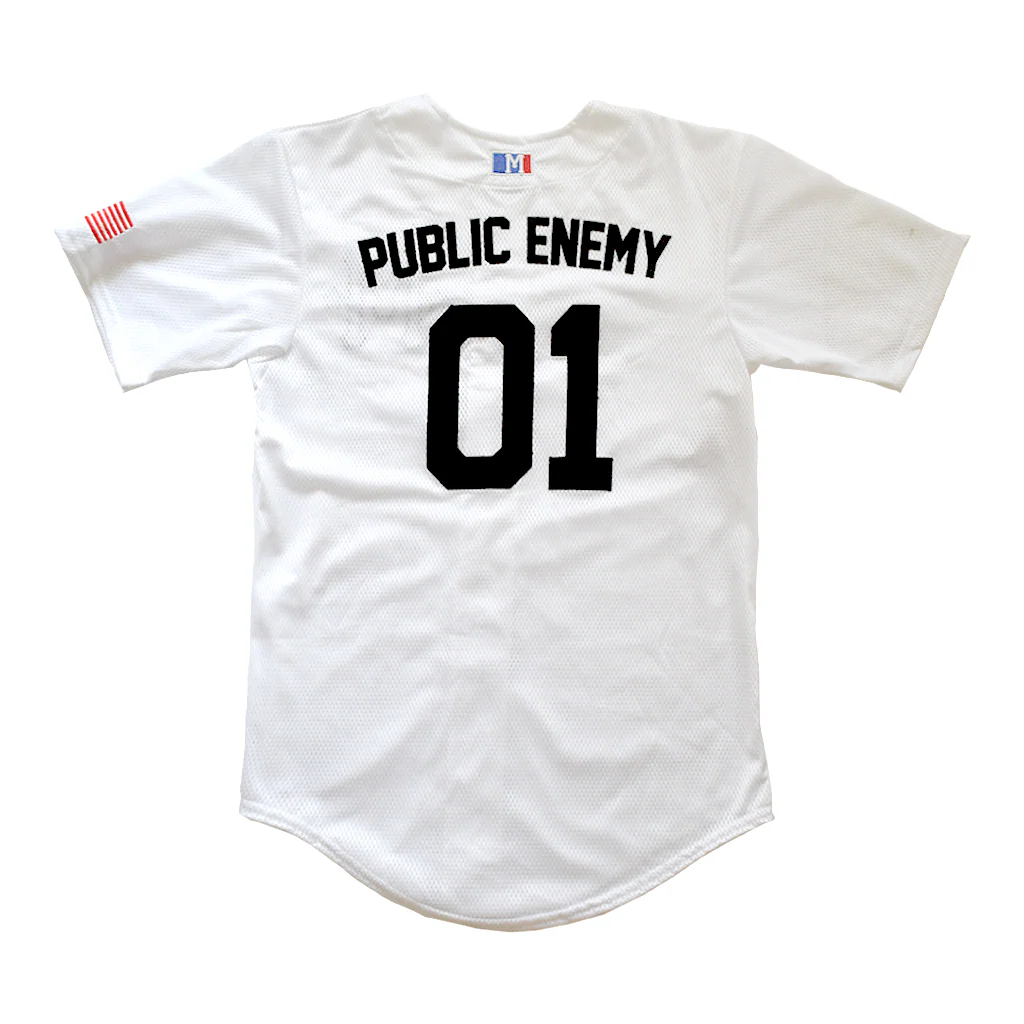 PUBLIC ENEMY BASEBALL JERSEY