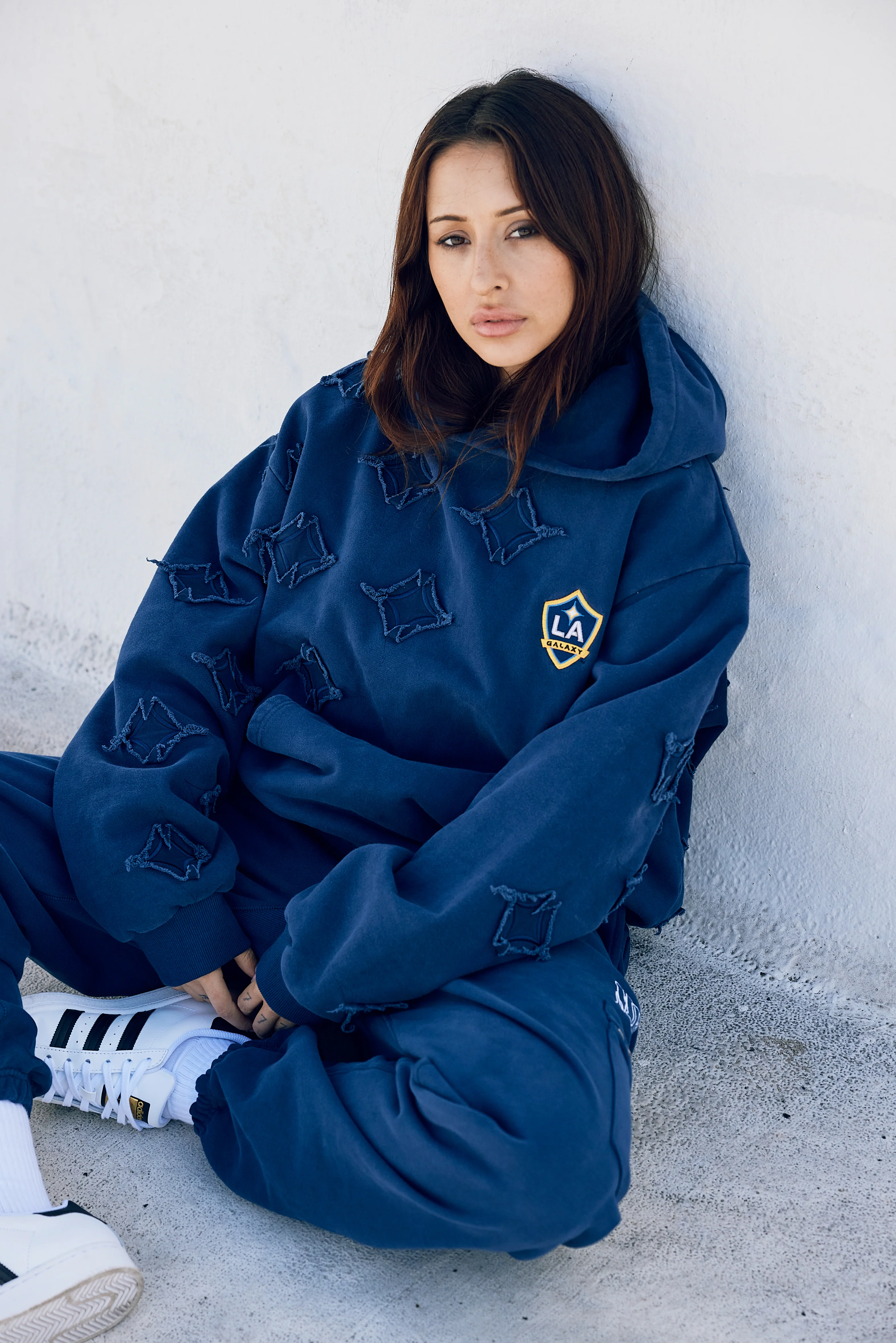 GALAXY QUASAR DISTRESSED PATCH HOODIE - Image 7