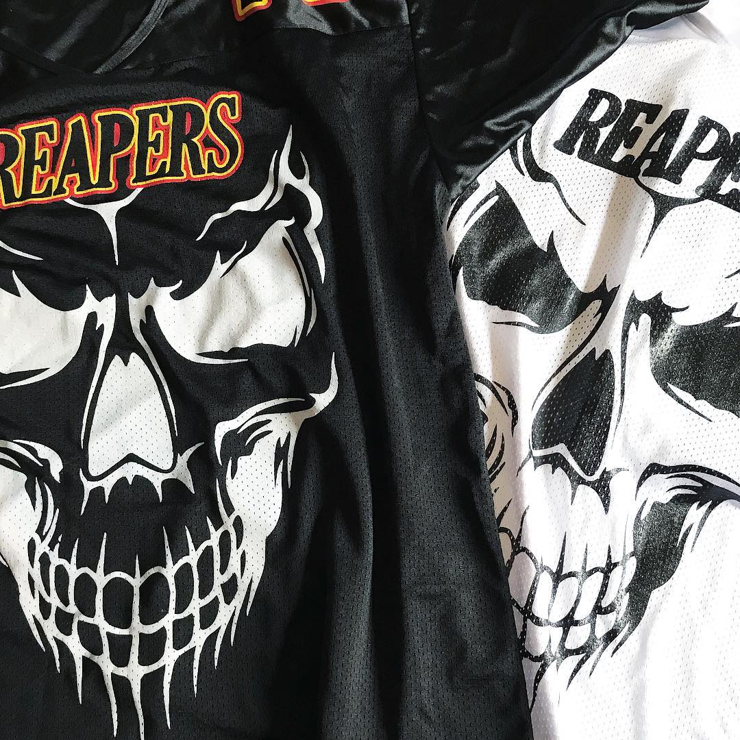 OVERSIZED REAPERS MESH FOOTBALL JERSEY - Image 4
