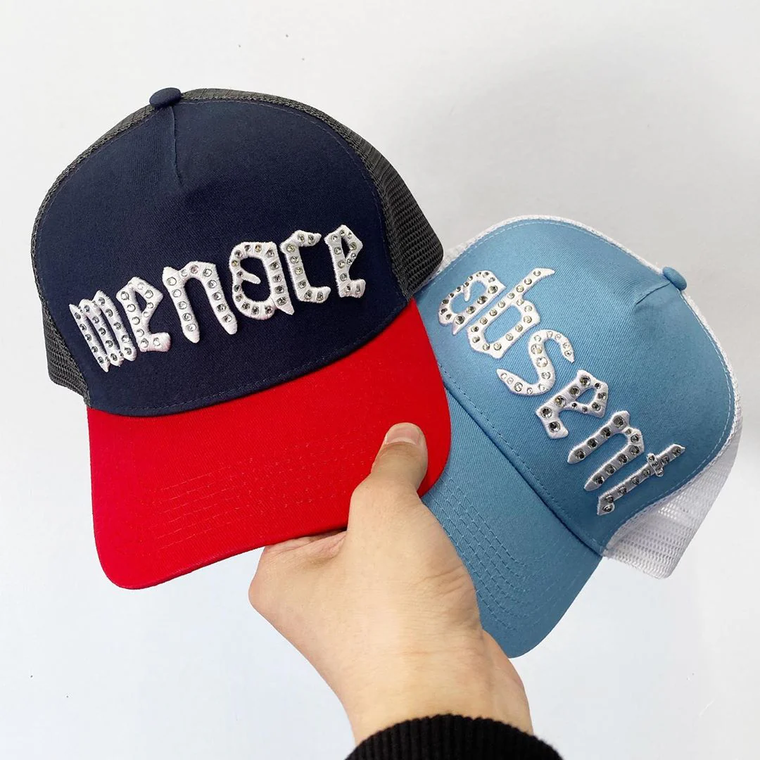 RHINESTONE TRUCKER CAP - Image 3