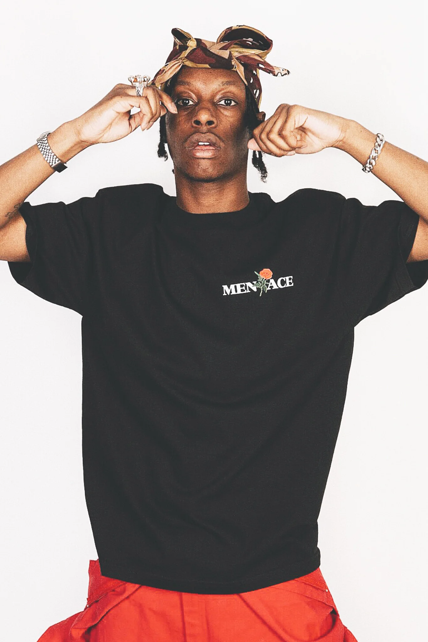 WAKE UP & SMELL THE ROSES T-SHIRT - Image 6