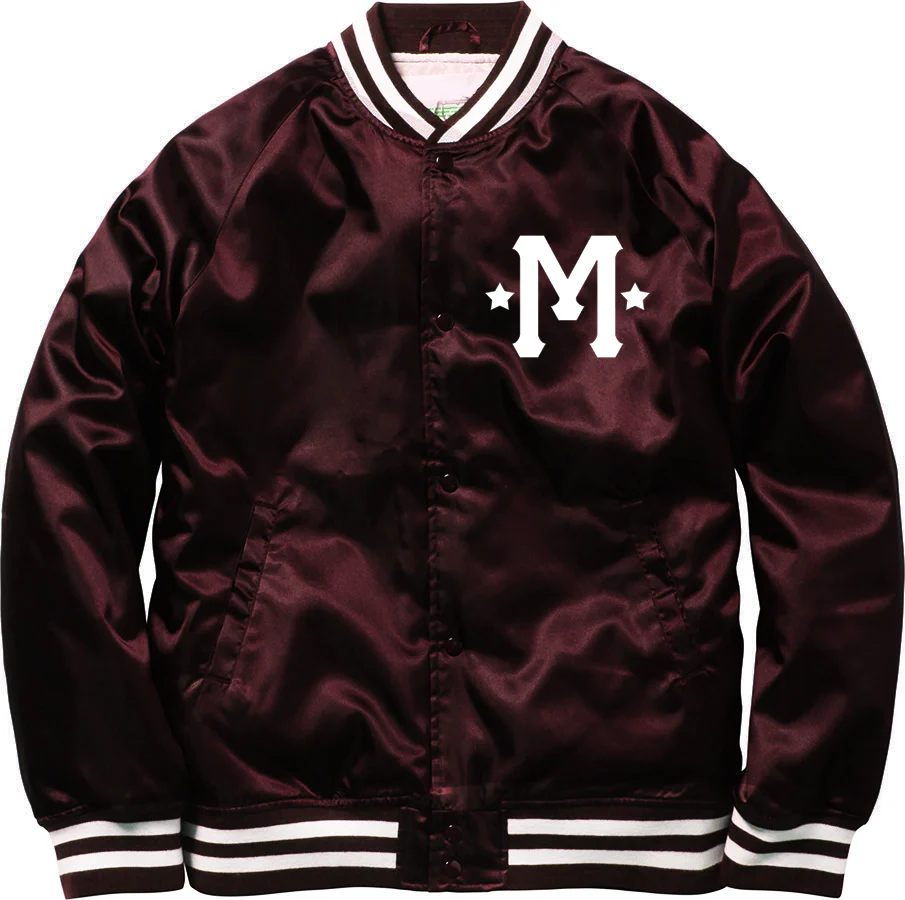 SATIN PLAYBOI BASEBALL JACKET - Image 2