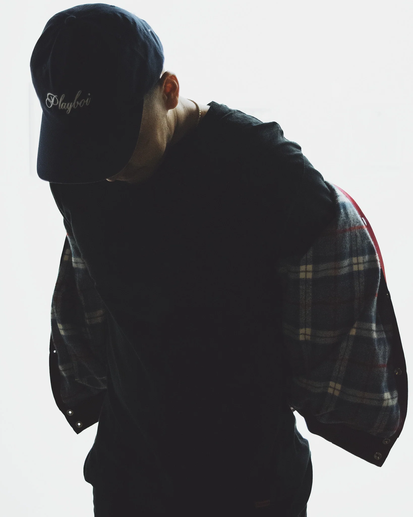 SATIN PLAYBOI BASEBALL JACKET - Image 6