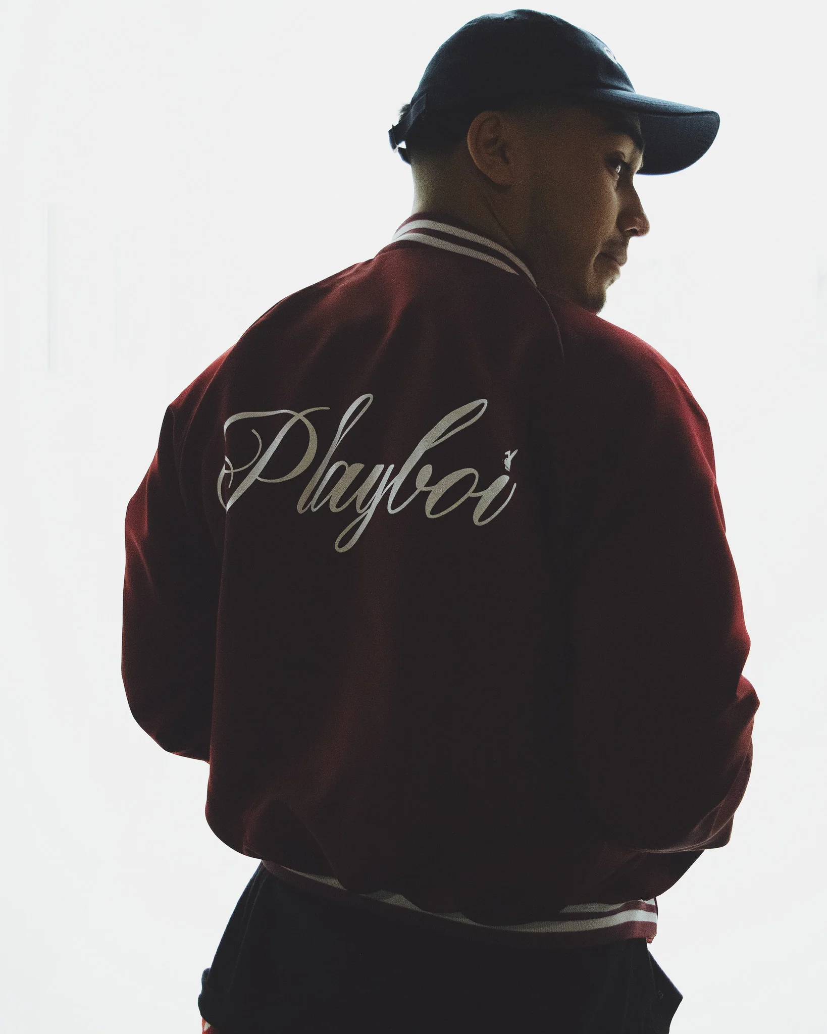 SATIN PLAYBOI BASEBALL JACKET - Image 8