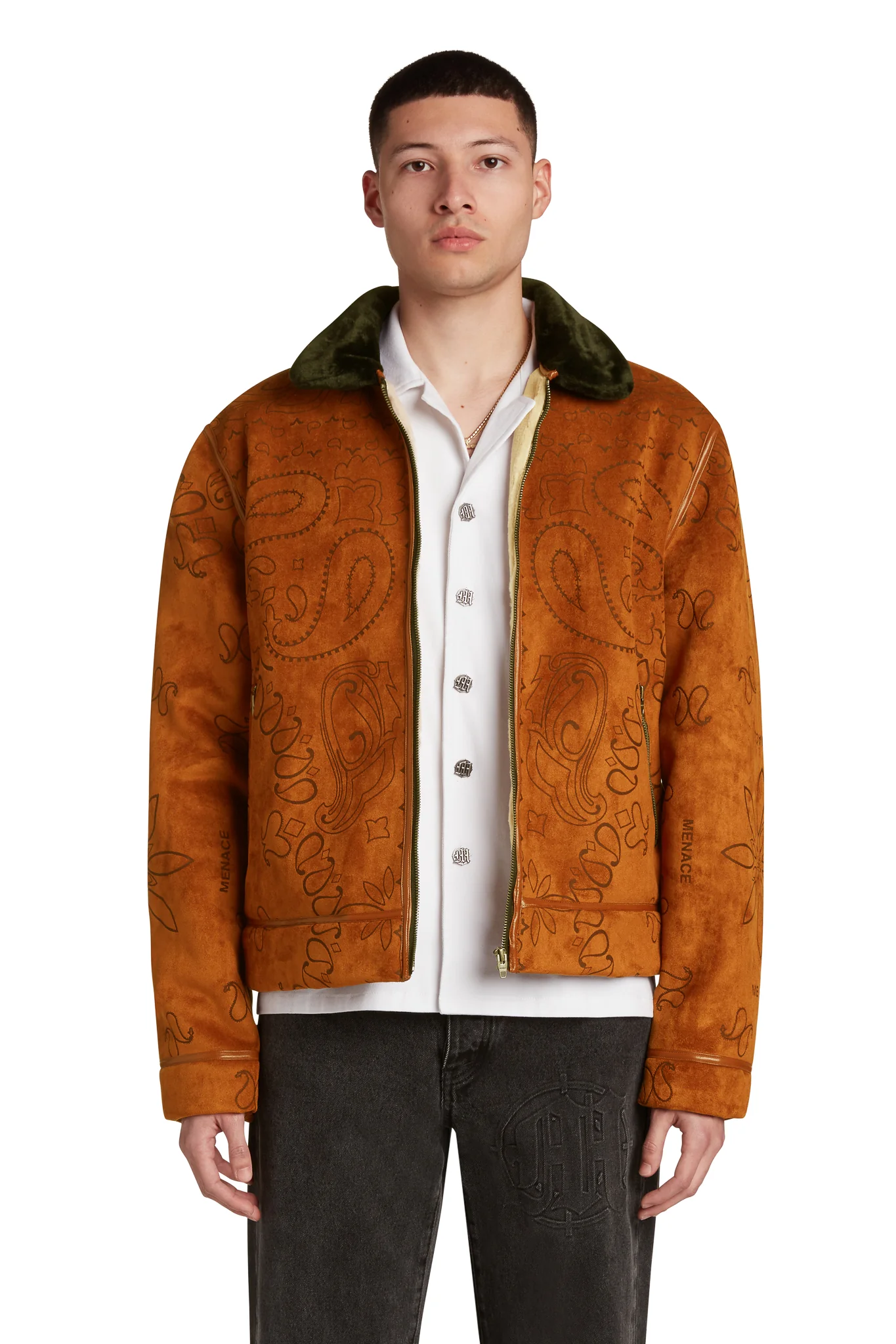 PAISLEY SHEARLING JACKET - Image 3