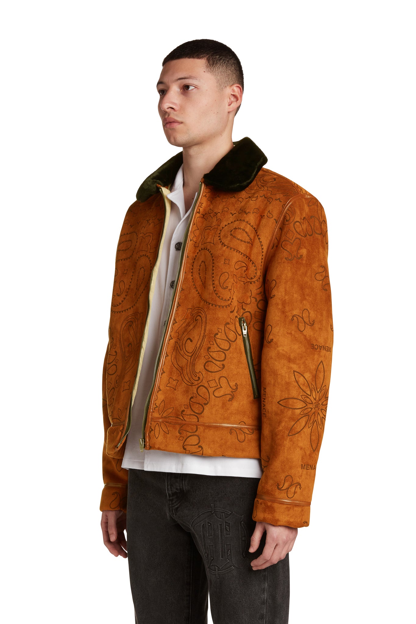 PAISLEY SHEARLING JACKET - Image 4