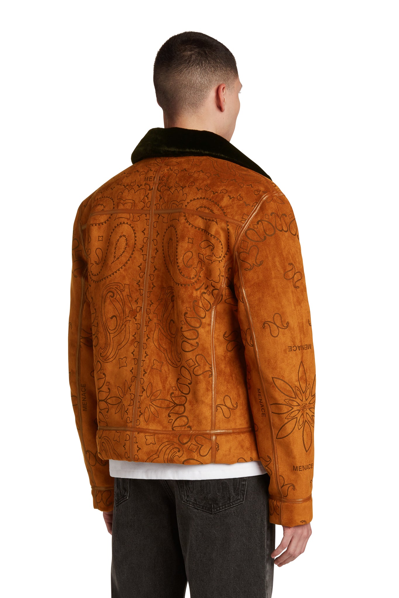 PAISLEY SHEARLING JACKET - Image 5