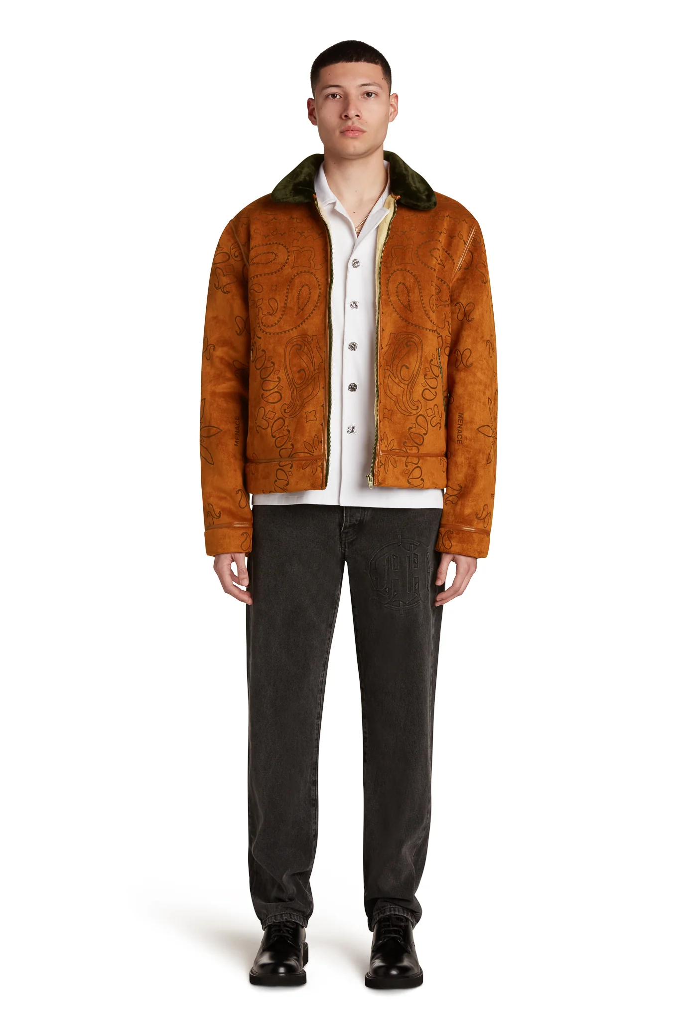 PAISLEY SHEARLING JACKET - Image 6