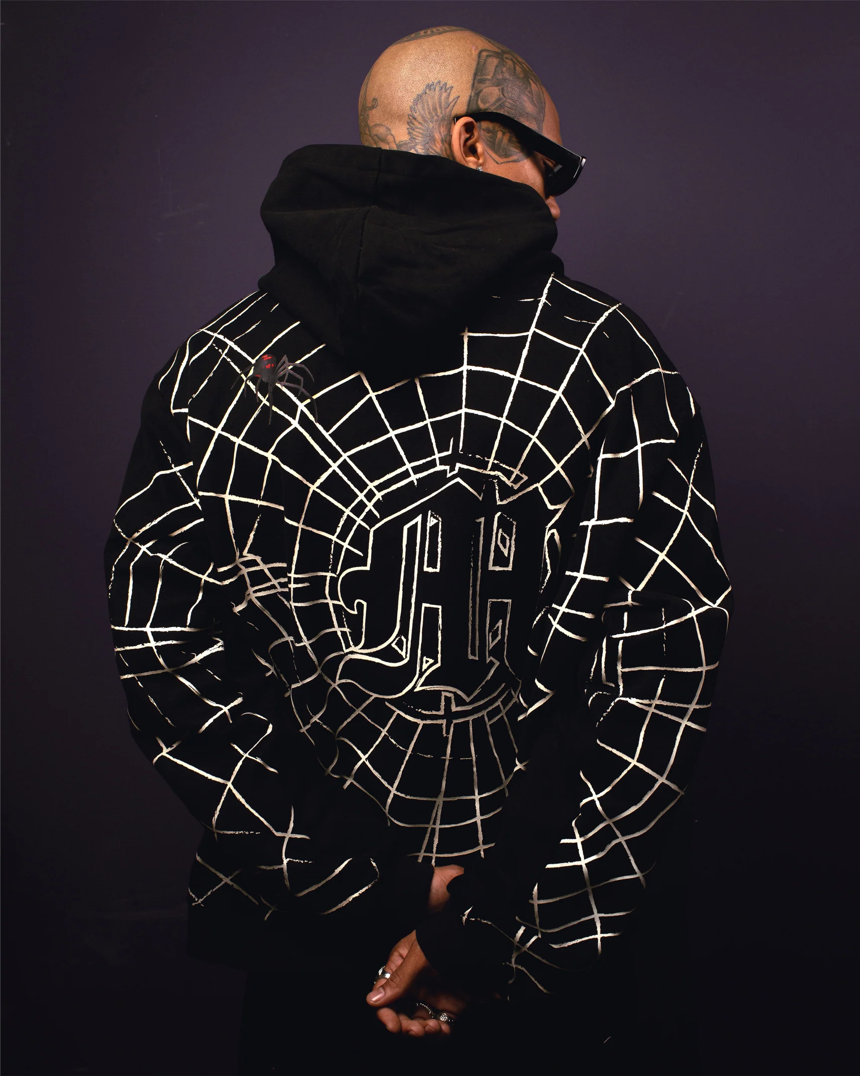 SPIDER WEB HOODIE - Image 6