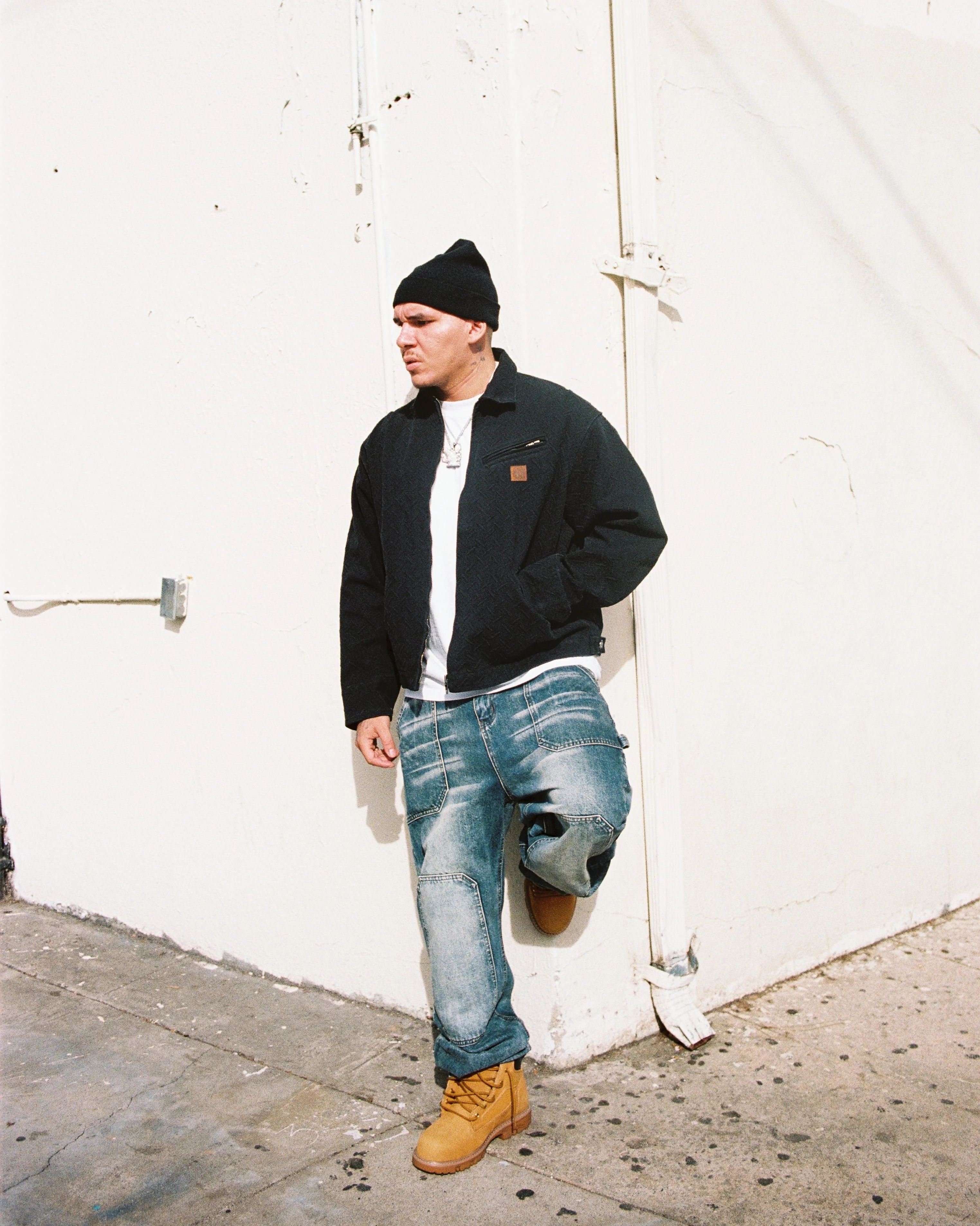 STEEL EMBOSSED HEAVYWEIGHT WORK JACKET - Image 4