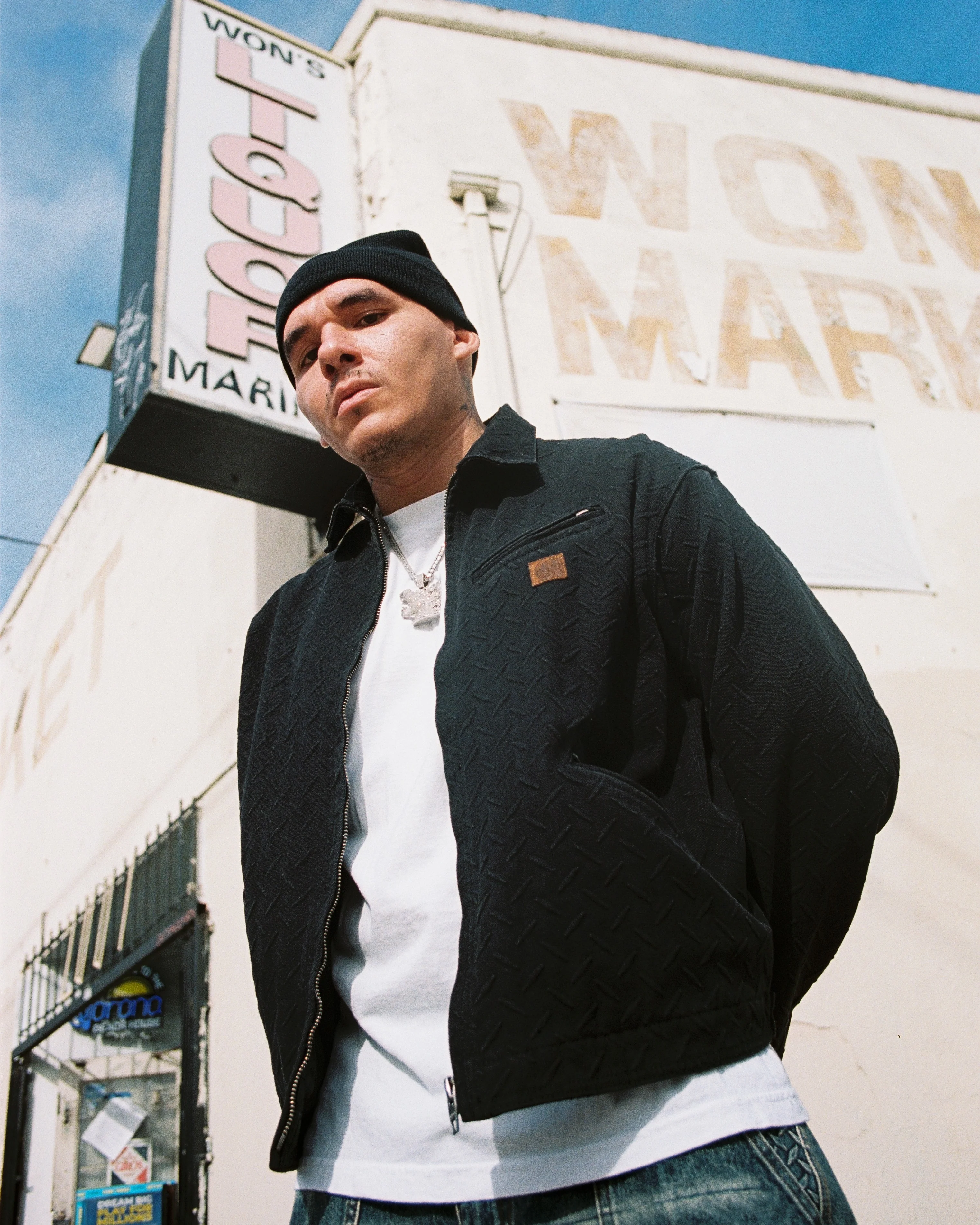STEEL EMBOSSED HEAVYWEIGHT WORK JACKET - Image 5