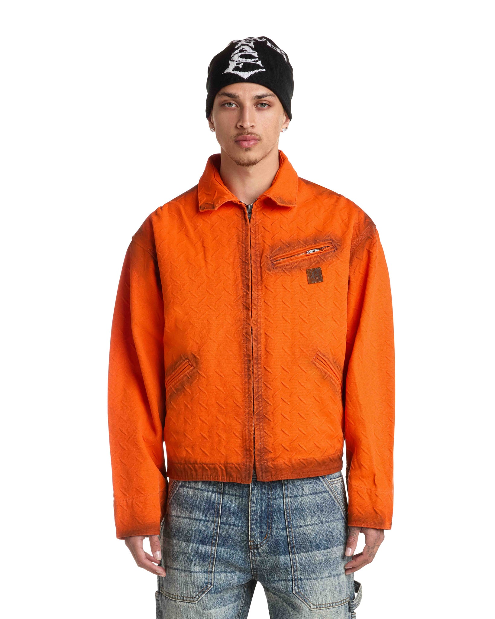 STEEL EMBOSSED HEAVYWEIGHT WORK JACKET - Image 4