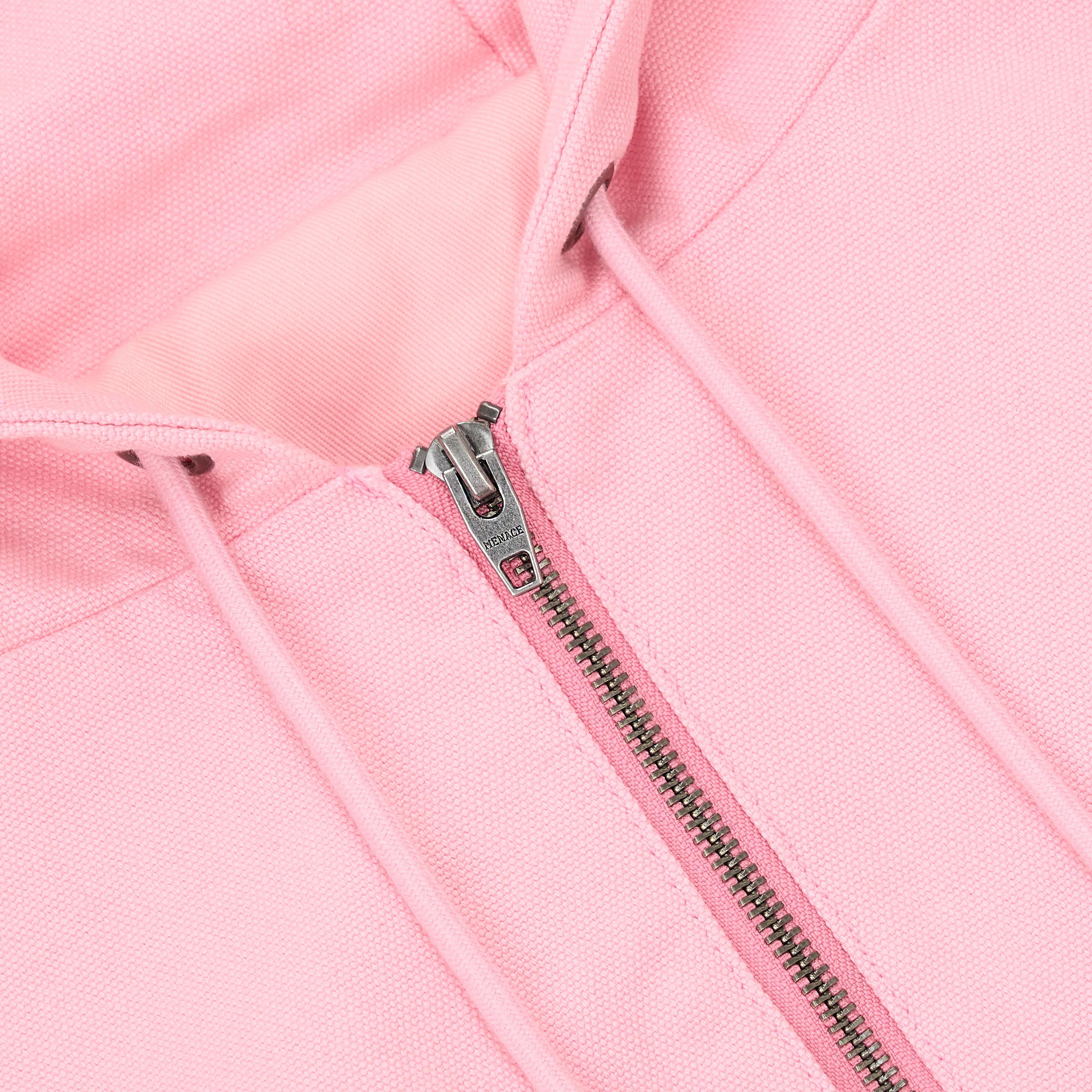STEEL EMBOSSED CANVAS HOODED JACKET - Image 6