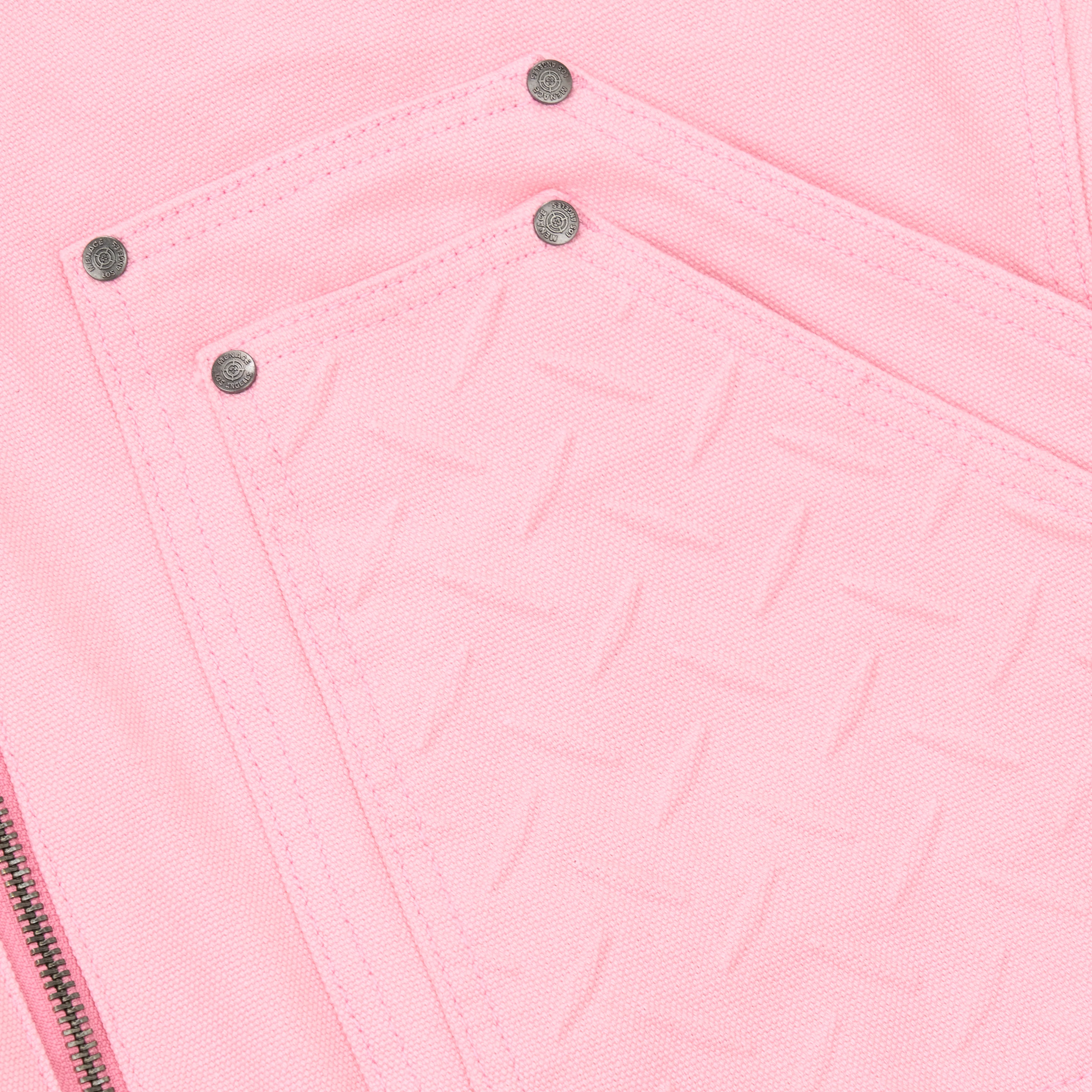 STEEL EMBOSSED CANVAS HOODED JACKET - Image 7