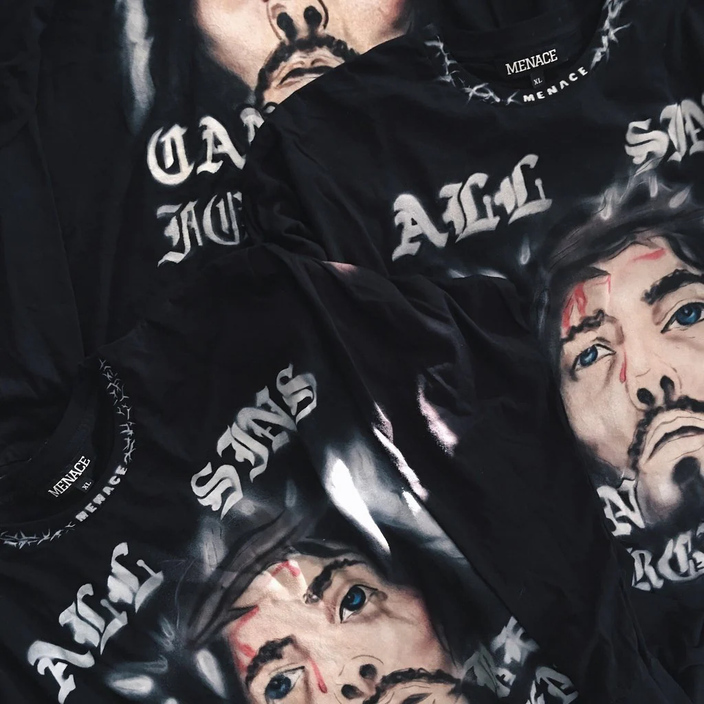 FORGIVEN AIRBRUSH T-SHIRT - Image 4