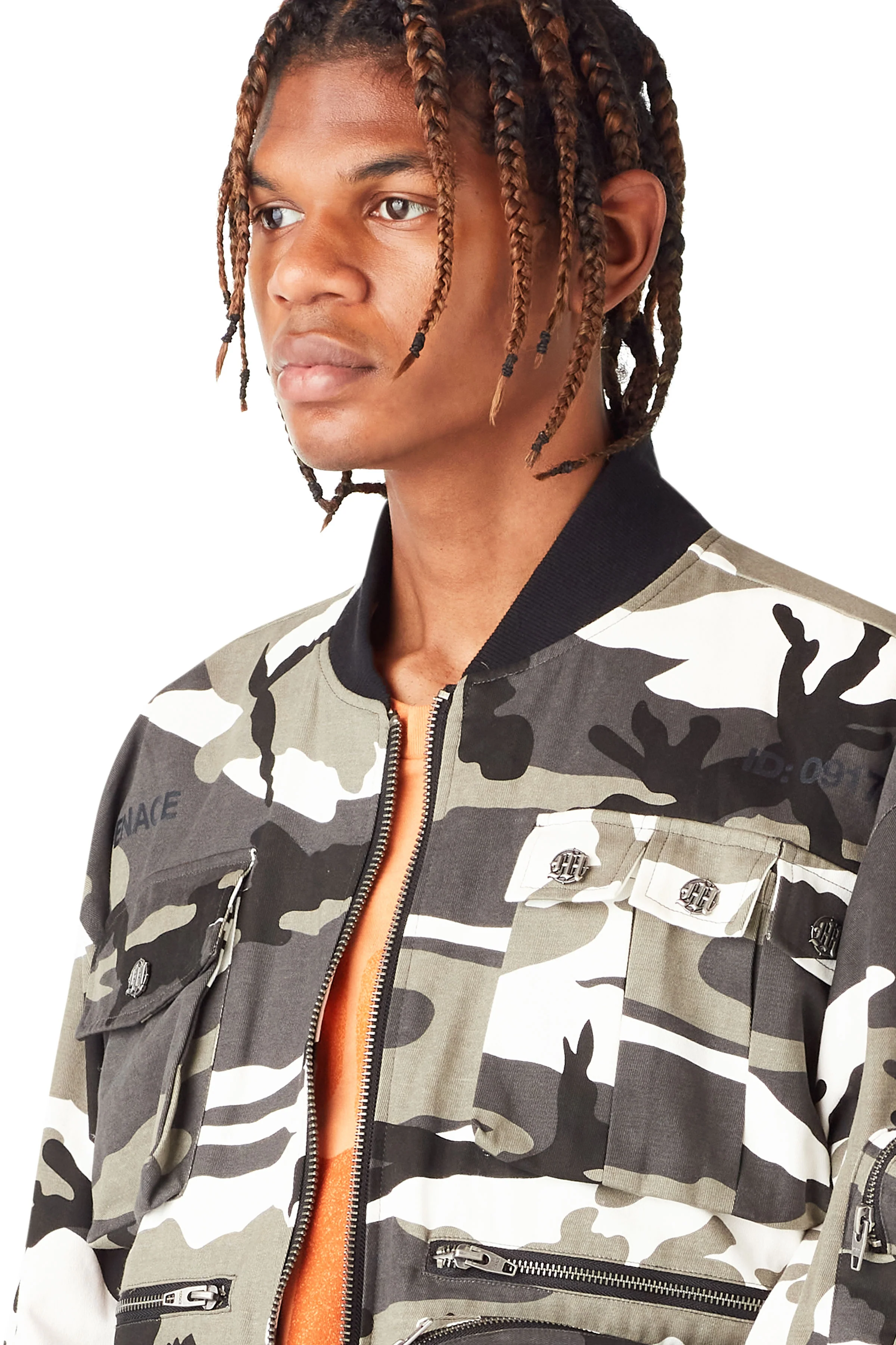 TACTICAL SNOW CAMO BOMBER - Image 5
