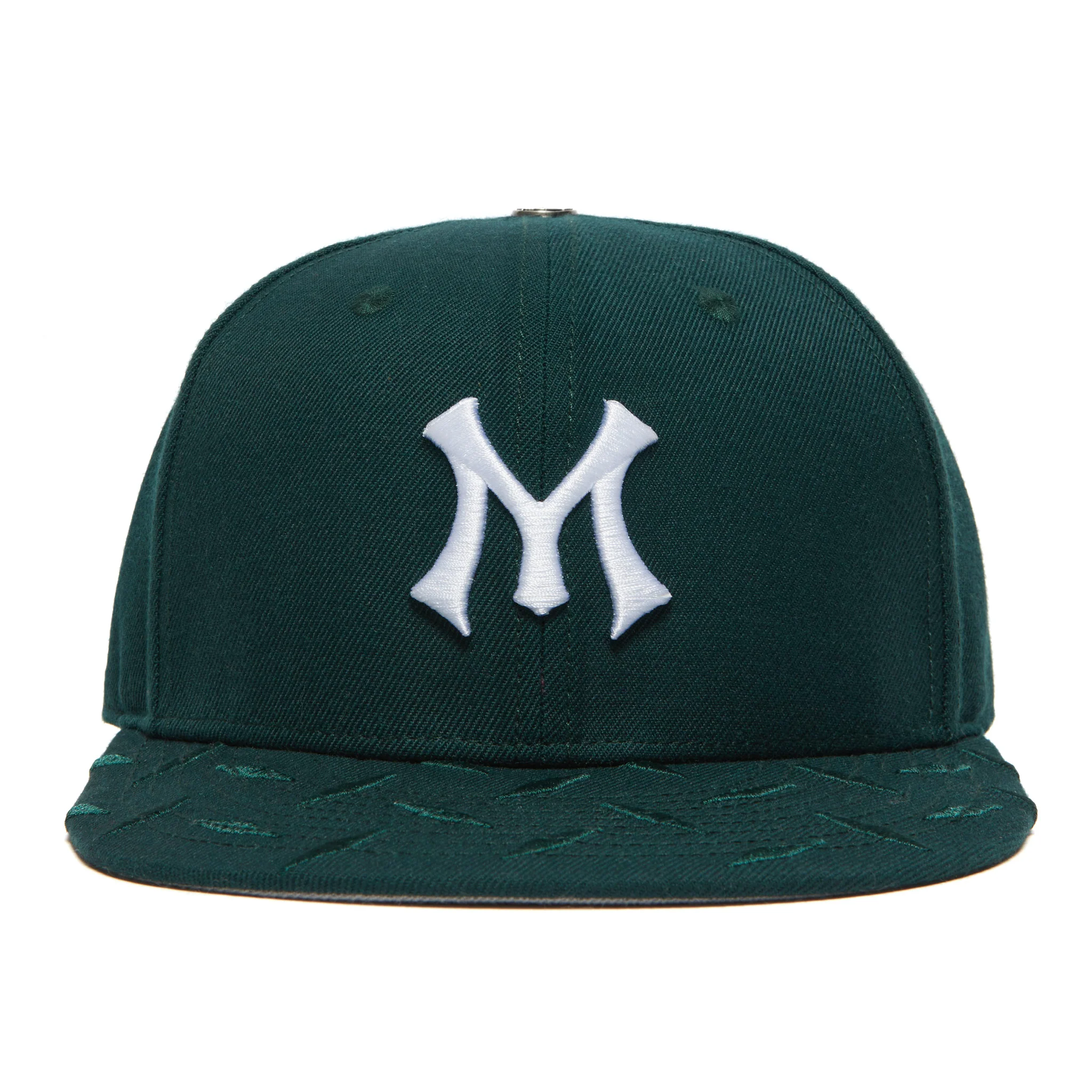 TEAM LOGO STEEL-PLATED BRIM FITTED CAP - Image 3