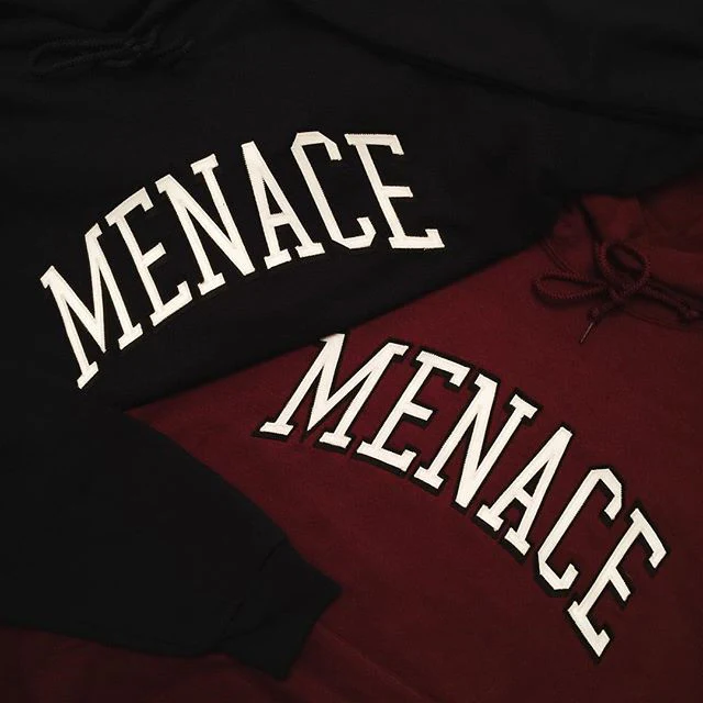 MENACE LOGO TACKLE-TWILL HOODIE - Image 3