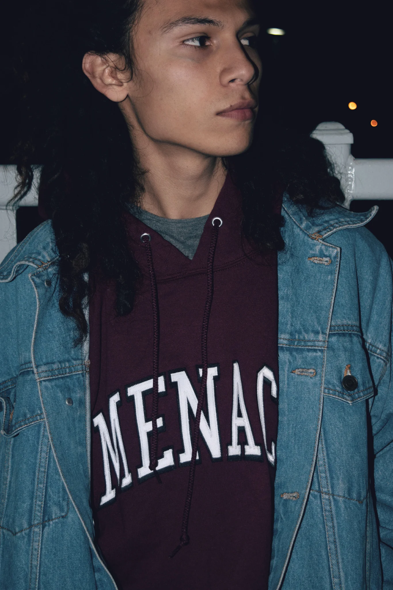 MENACE LOGO TACKLE-TWILL HOODIE - Image 5