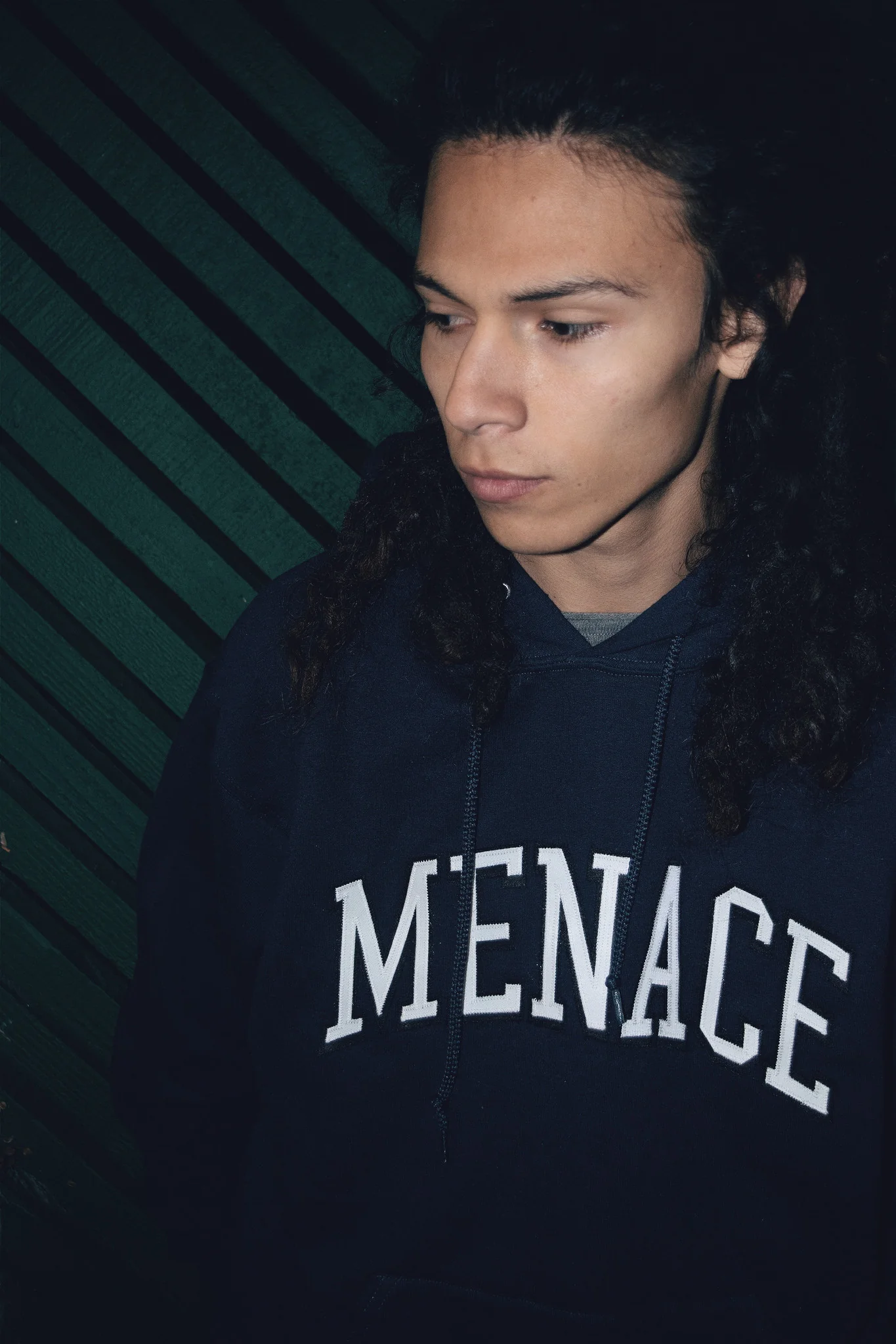 MENACE LOGO TACKLE-TWILL HOODIE - Image 3