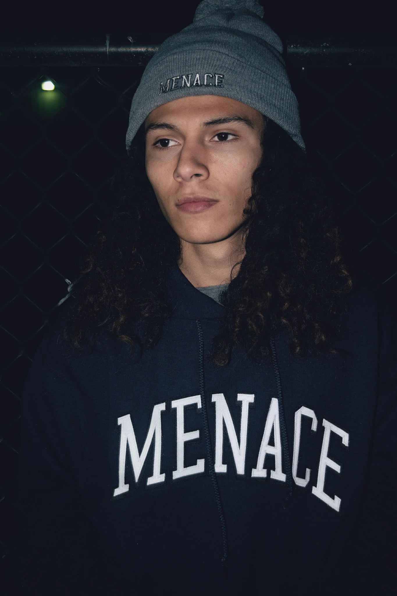 MENACE LOGO TACKLE-TWILL HOODIE - Image 4