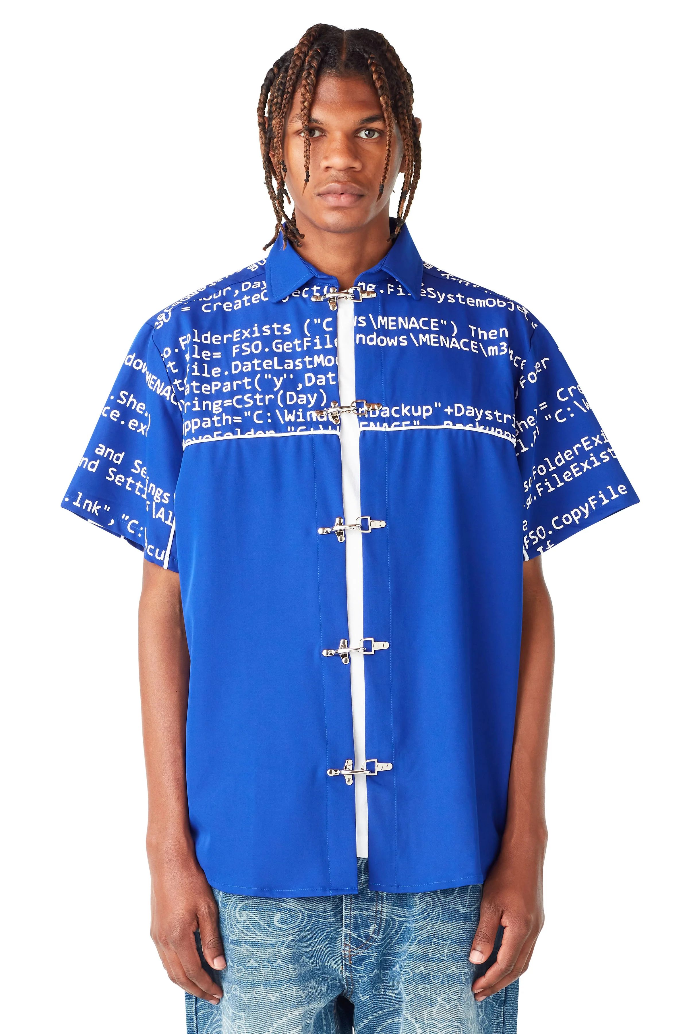 VIRUS CLASP-CLOSURE SHIRT - Image 3