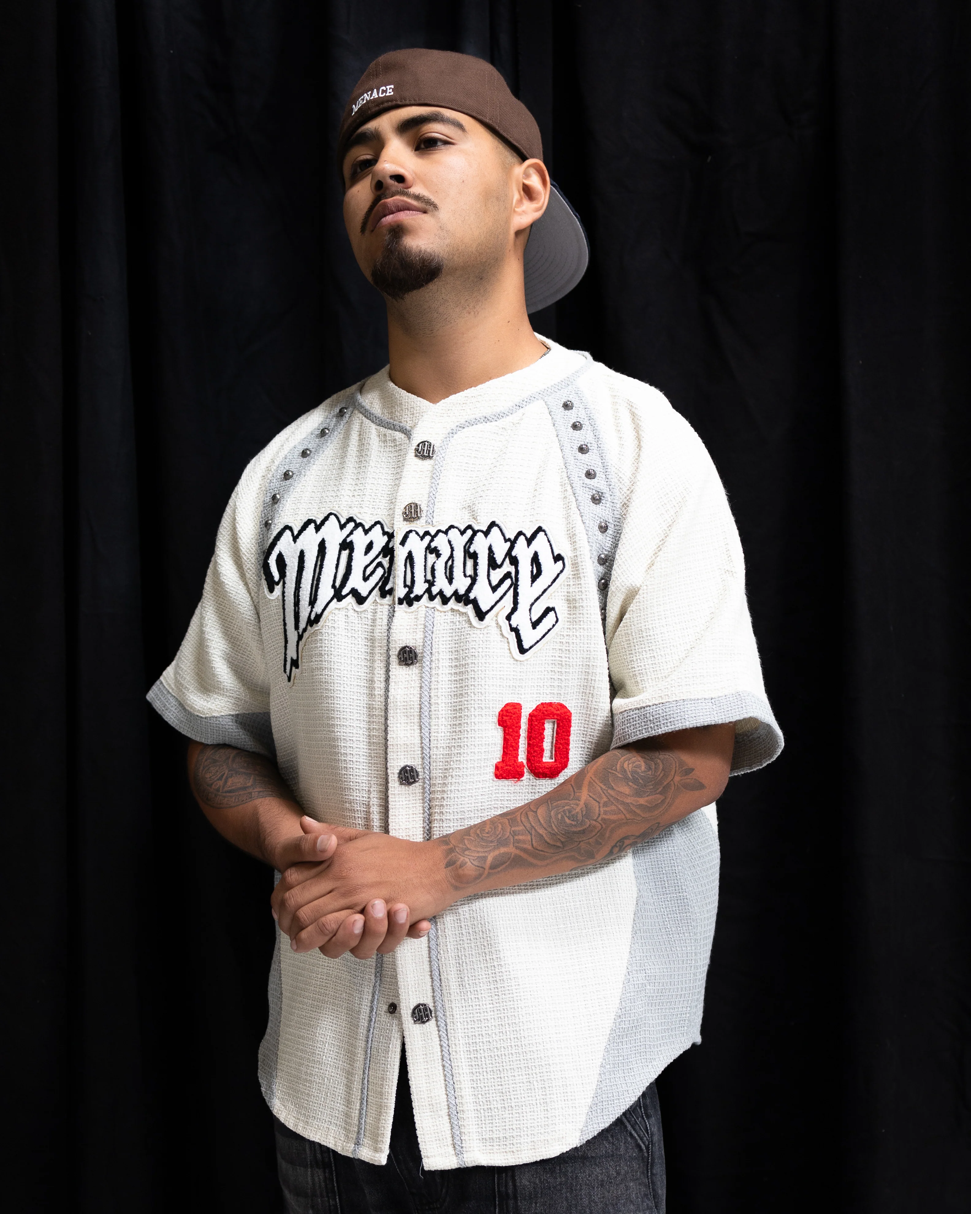 TWEED BASEBALL JERSEY - Image 4