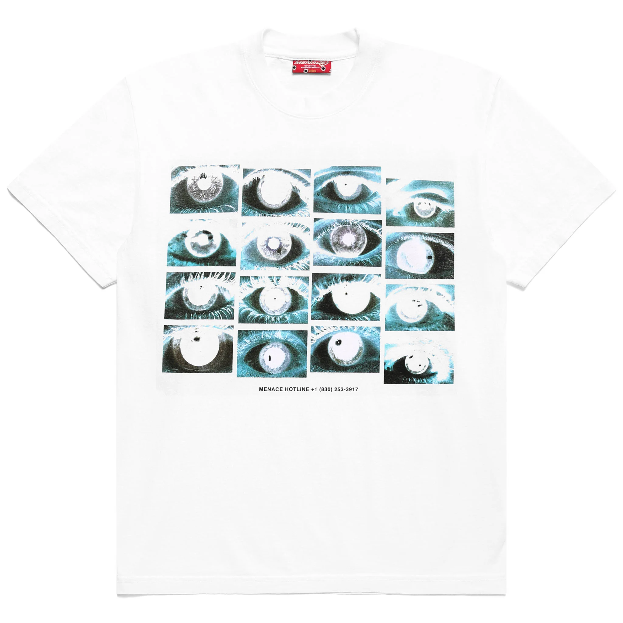 WARNING SIGNS NEGATIVE T-SHIRT