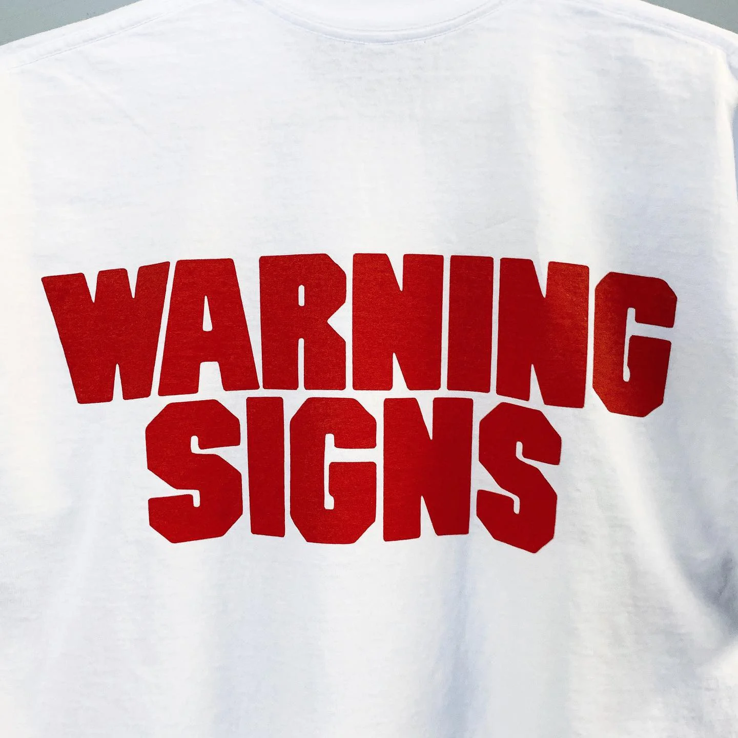 WARNING SIGNS NEGATIVE T-SHIRT - Image 4