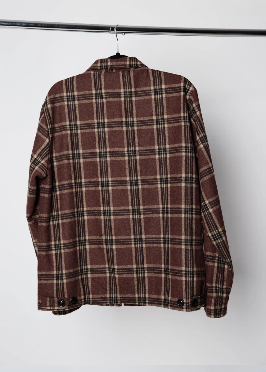 WOOL PLAID JACKET - Image 3