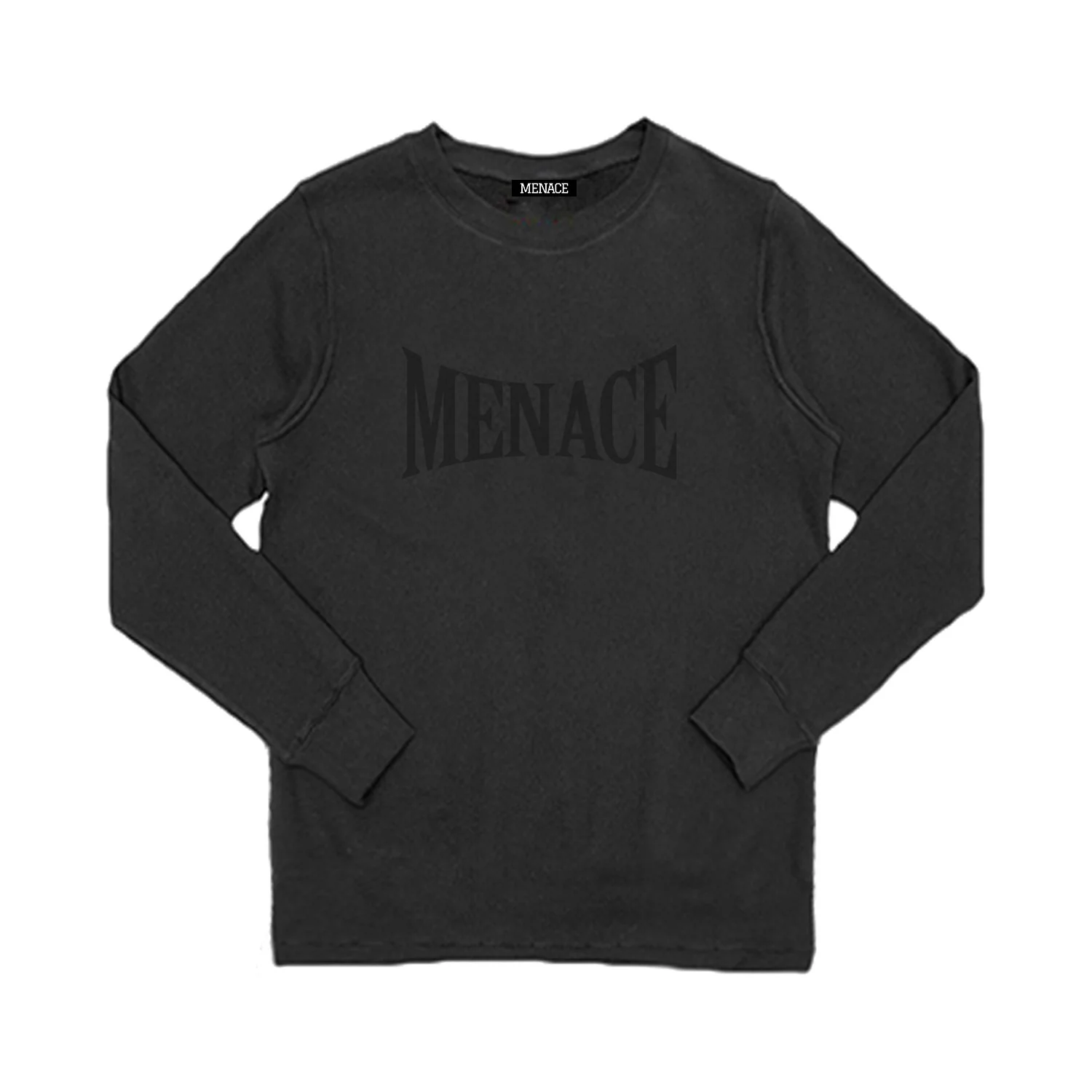 MENACE LOGO TONAL FRENCH TERRY CREWNECK